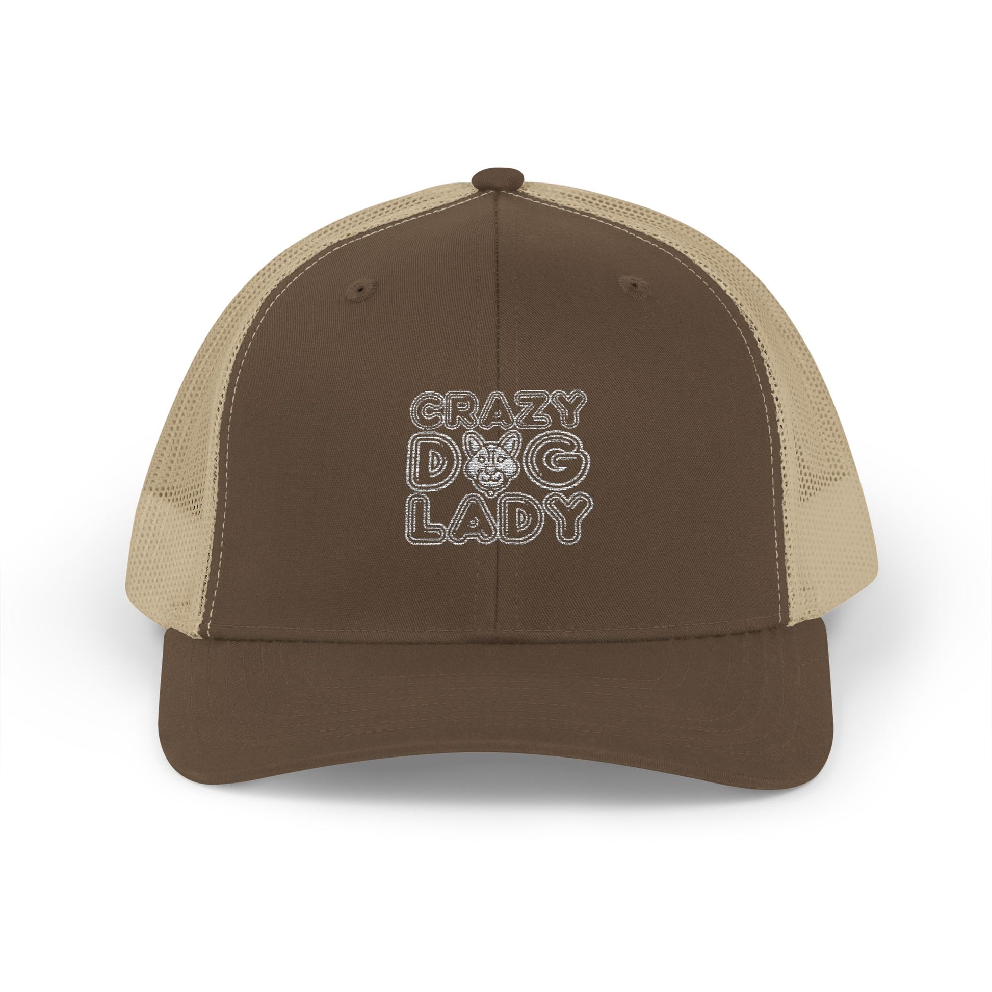 Crazy Dog Lady Snapback Trucker Cap