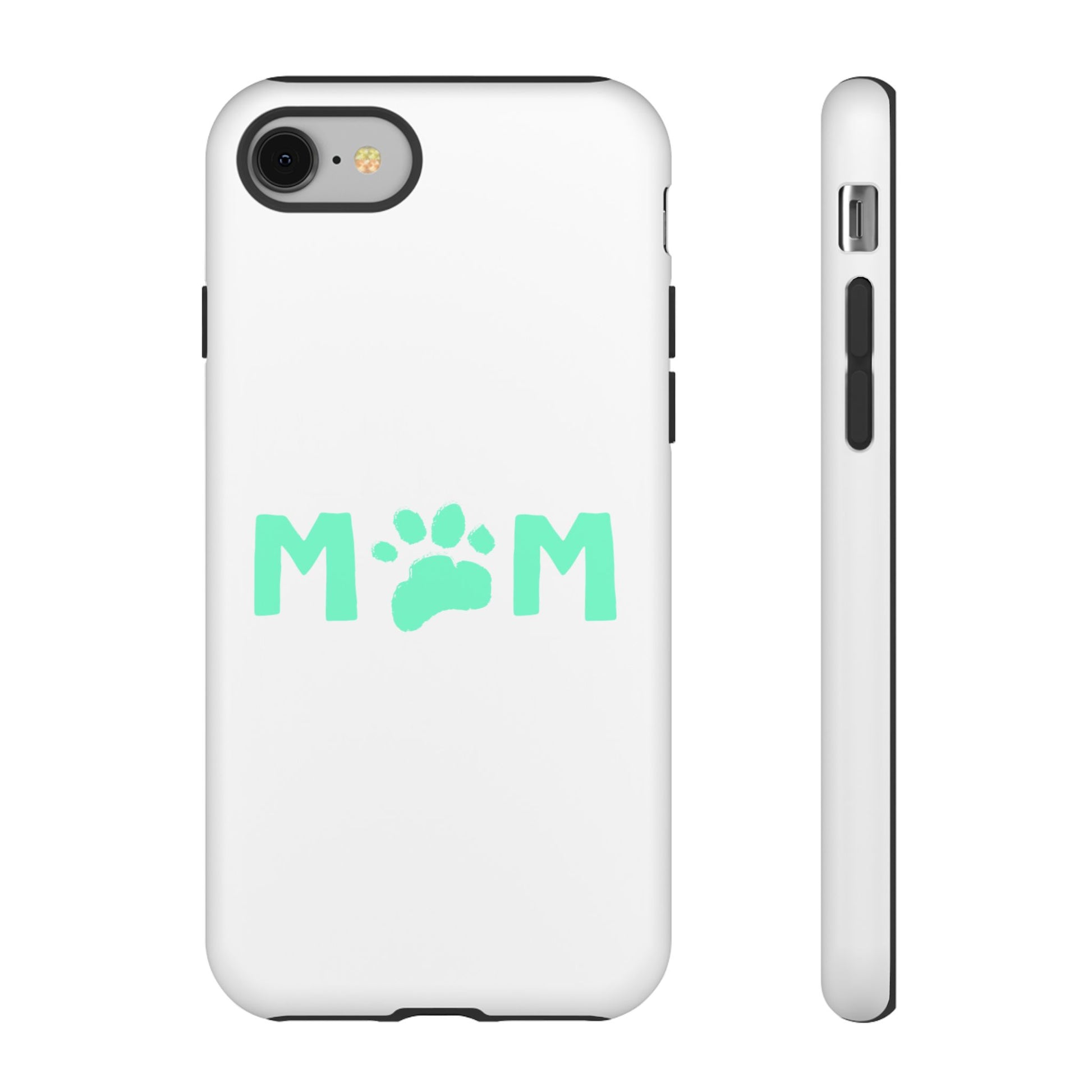 Personalized Tough Phone Cases for Moms, Pet Lover Gifts, Cute Phone Accessories, Customizable Pet Paw Designs, Mother's Day Gift