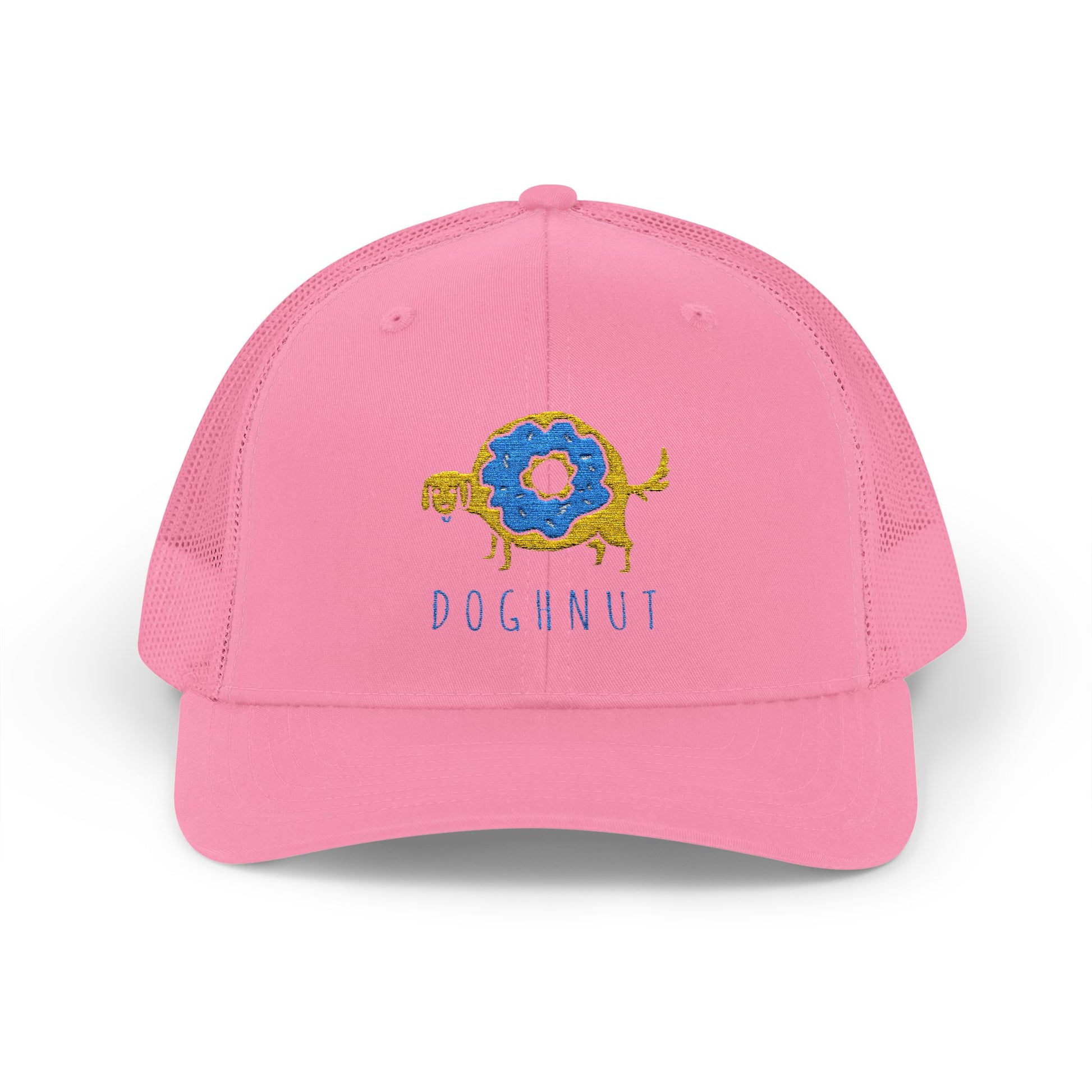 Dog-Inspired Trucker Cap - Fun Dognut Design