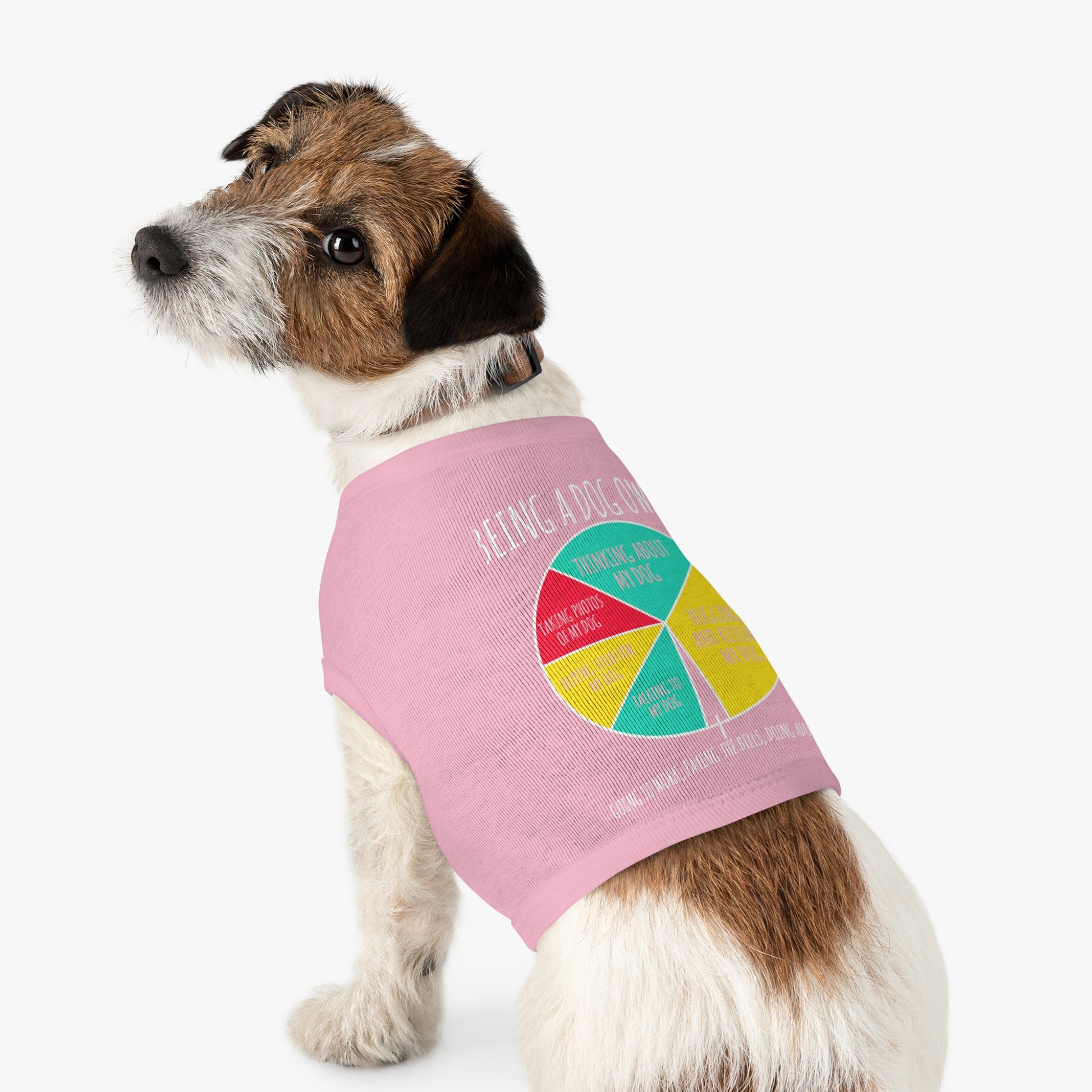 Humorous Dog Owner Pet Tank Top, Funny Pet Apparel for Dog Lovers, Cute Dog Gifts, Pet Clothing for All Occasions