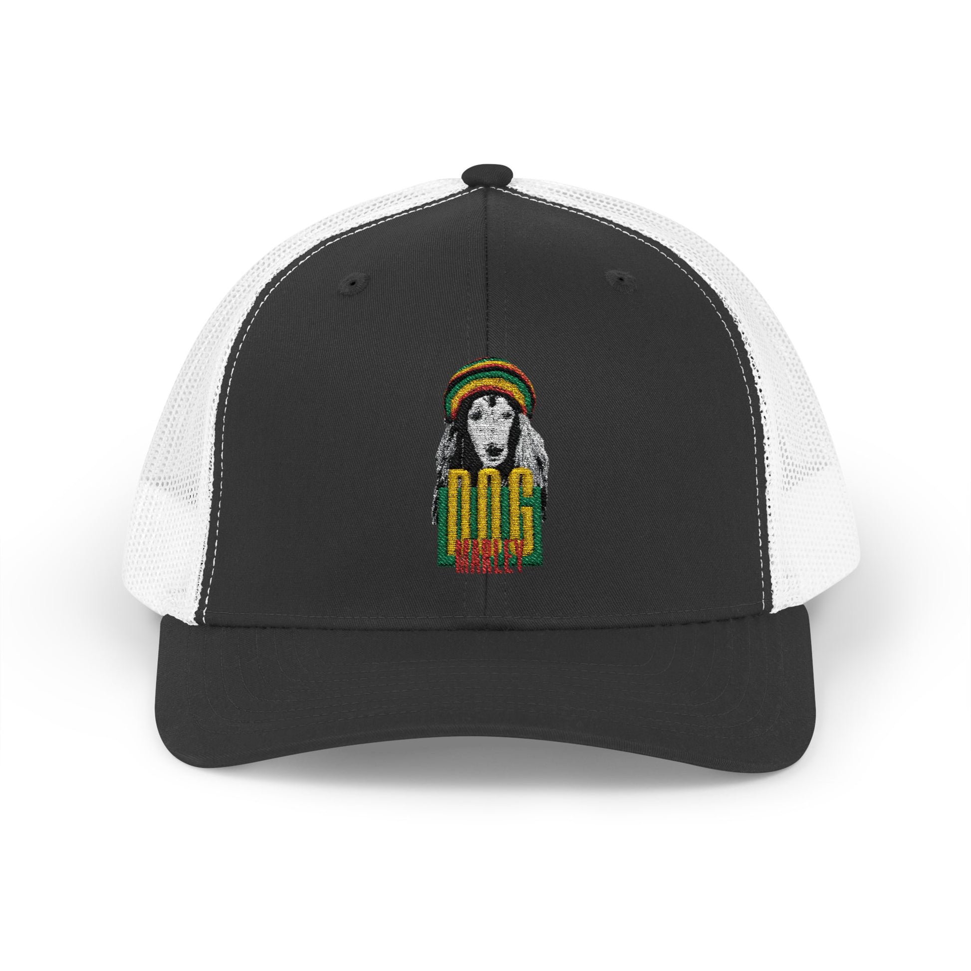 Rasta Lion Snapback Trucker Cap