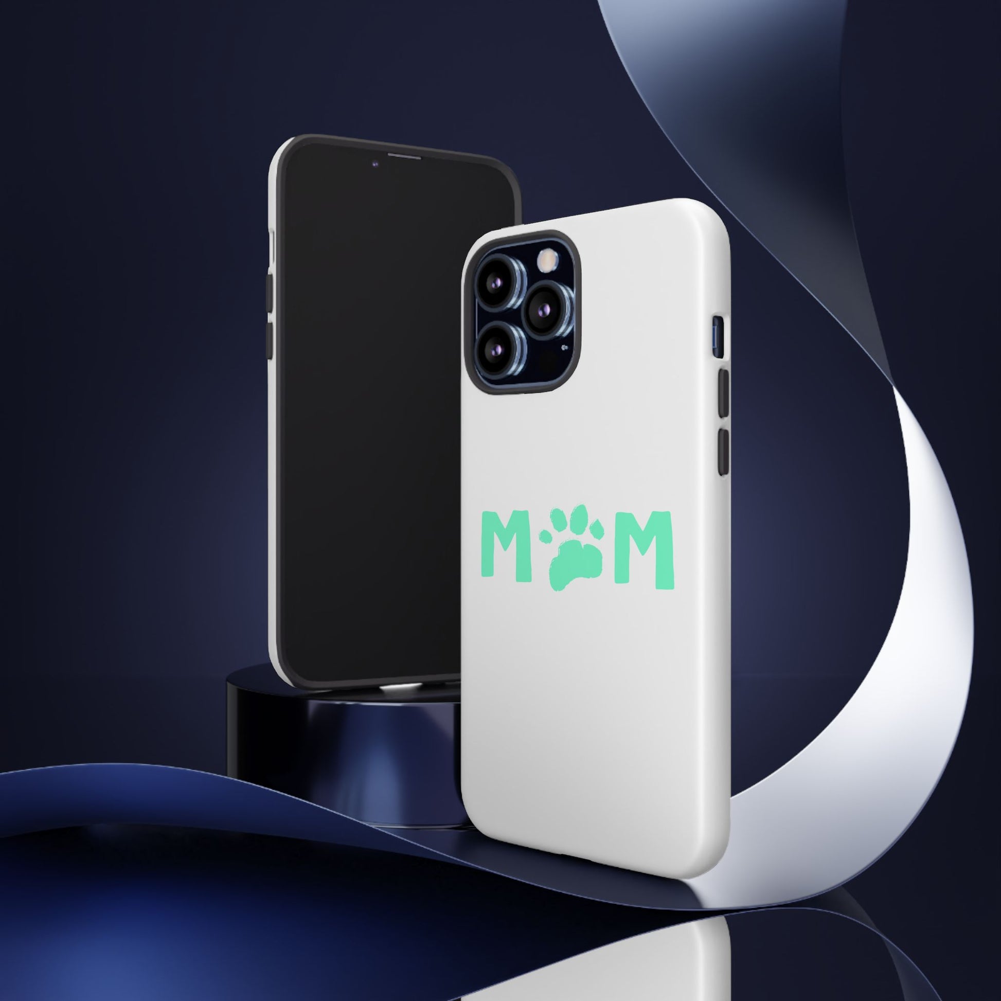 Personalized Tough Phone Cases for Moms, Pet Lover Gifts, Cute Phone Accessories, Customizable Pet Paw Designs, Mother's Day Gift
