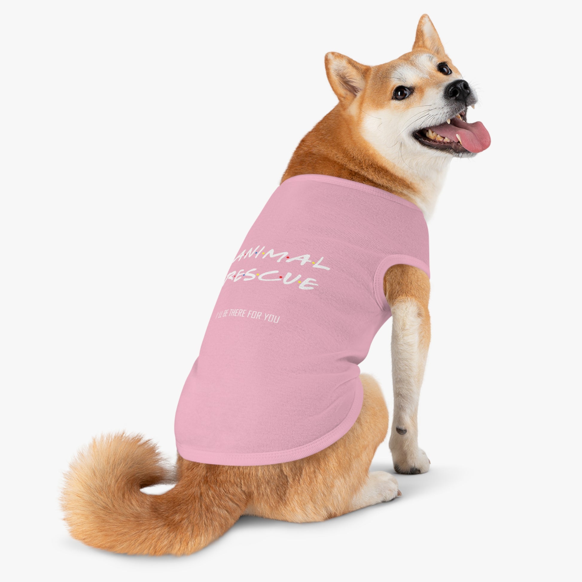 Animal Rescue Pet Tank Top | Support Adoptions, Dog Lover Gift, Summer Wardrobe, Cute Pet Apparel, Charitable Dogs Clothing