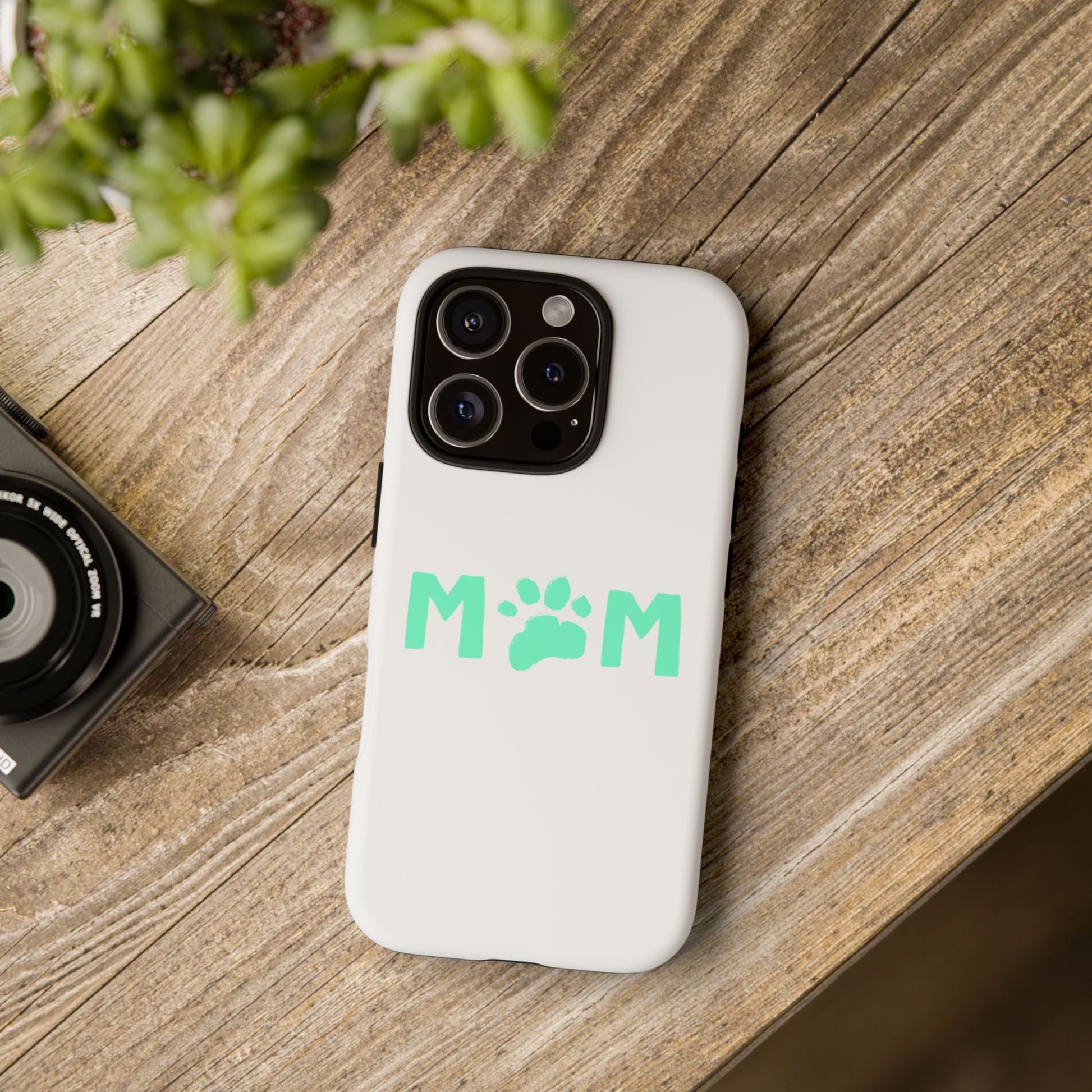 Personalized Tough Phone Cases for Moms, Pet Lover Gifts, Cute Phone Accessories, Customizable Pet Paw Designs, Mother's Day Gift
