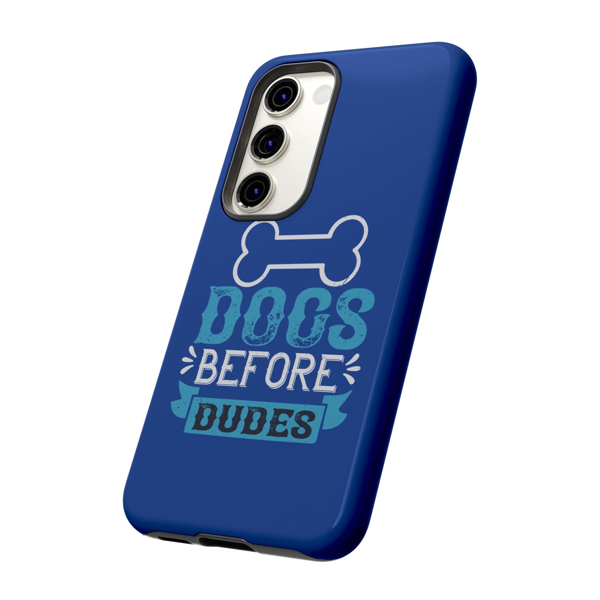 Dog Lover Phone Case, Dogs Before Dudes, Puppy Gift, Pet Parent Accessory, Cute Dog iPhone Cover, Durable Tough Case