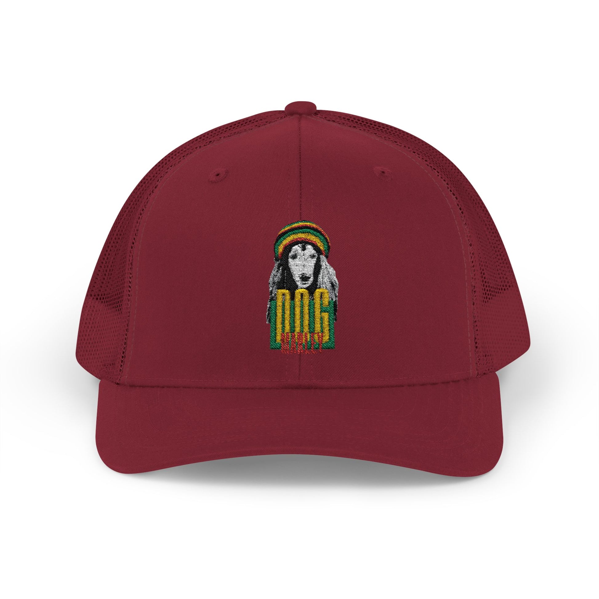 Rasta Lion Snapback Trucker Cap
