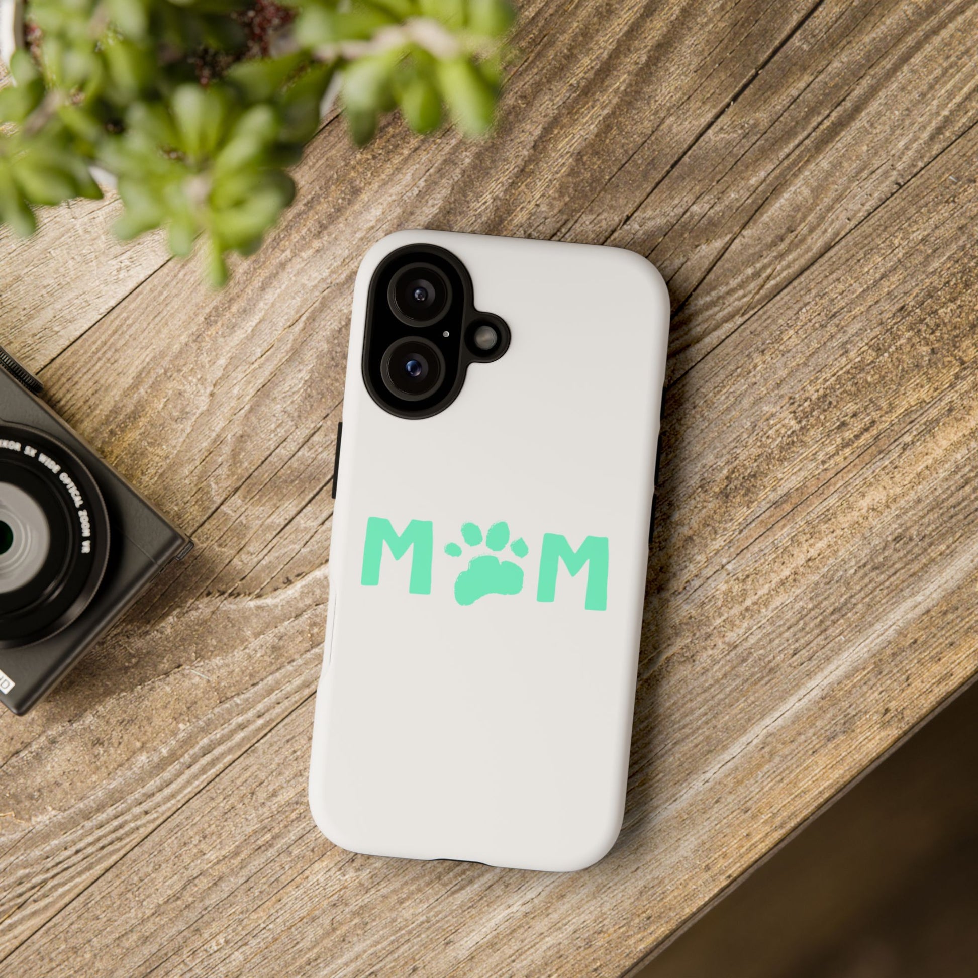 Personalized Tough Phone Cases for Moms, Pet Lover Gifts, Cute Phone Accessories, Customizable Pet Paw Designs, Mother's Day Gift