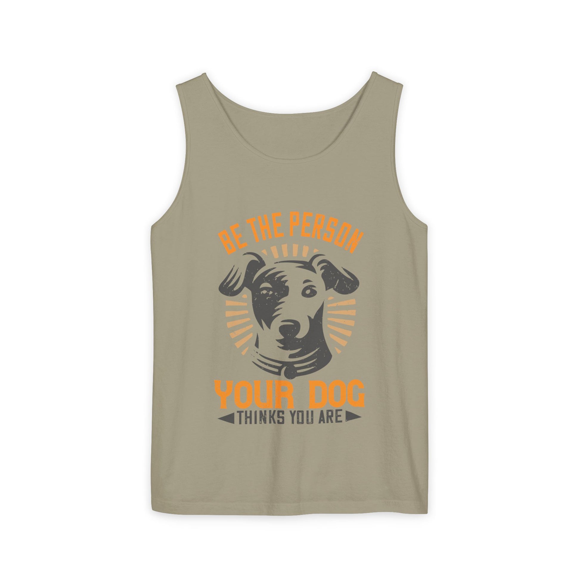 Dog Lover's Unisex Tank Top - "Be The Person Your Dog Thinks You Are" - Perfect for Pet Owners, Gift for Dog Lovers, Summer Apparel, [...]