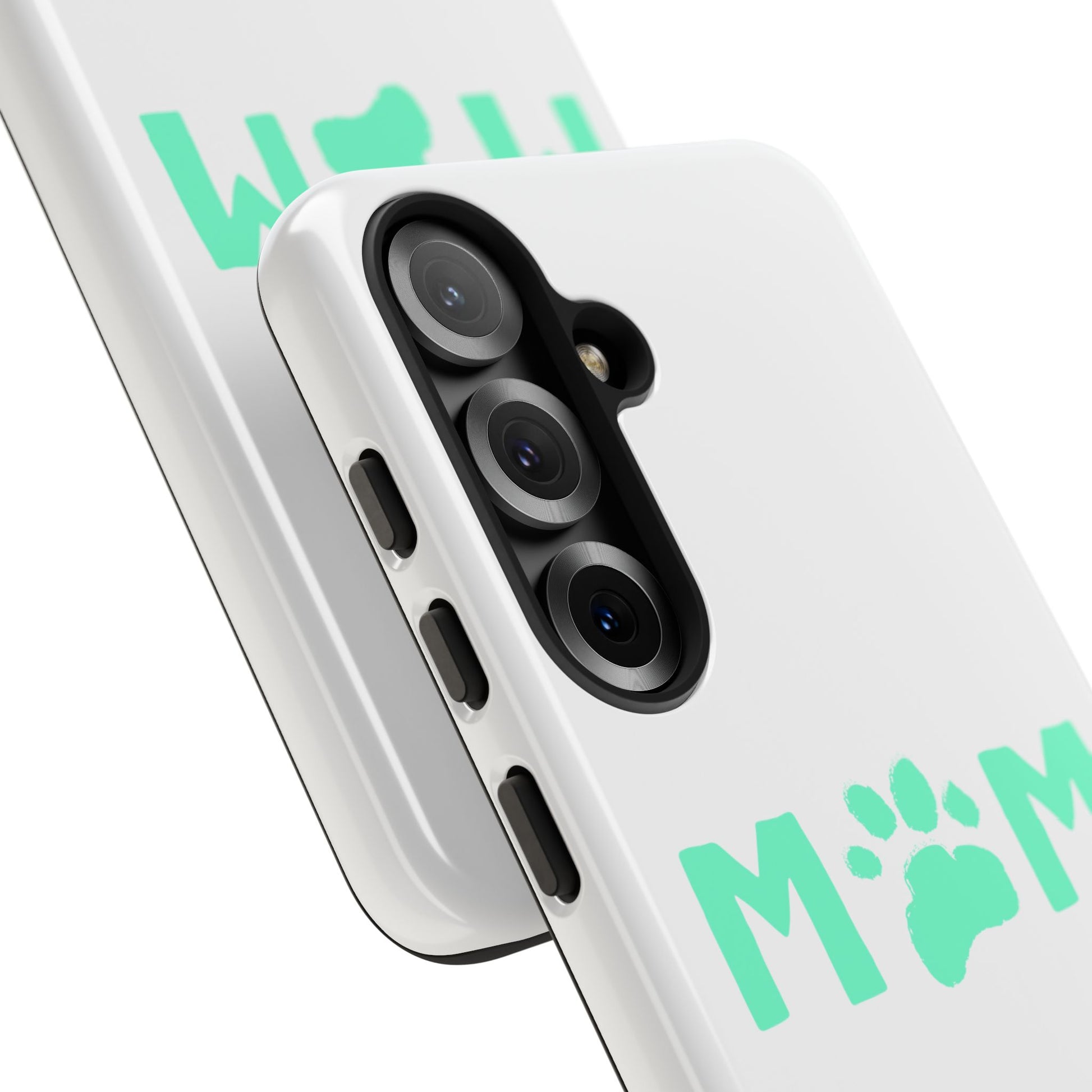 Personalized Tough Phone Cases for Moms, Pet Lover Gifts, Cute Phone Accessories, Customizable Pet Paw Designs, Mother's Day Gift