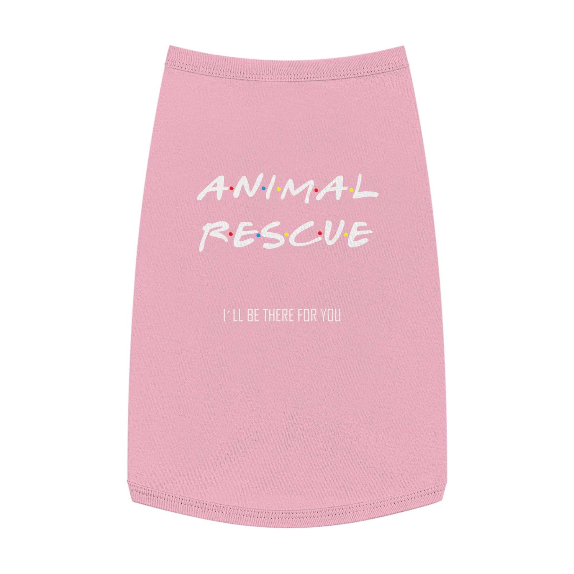 Animal Rescue Pet Tank Top | Support Adoptions, Dog Lover Gift, Summer Wardrobe, Cute Pet Apparel, Charitable Dogs Clothing