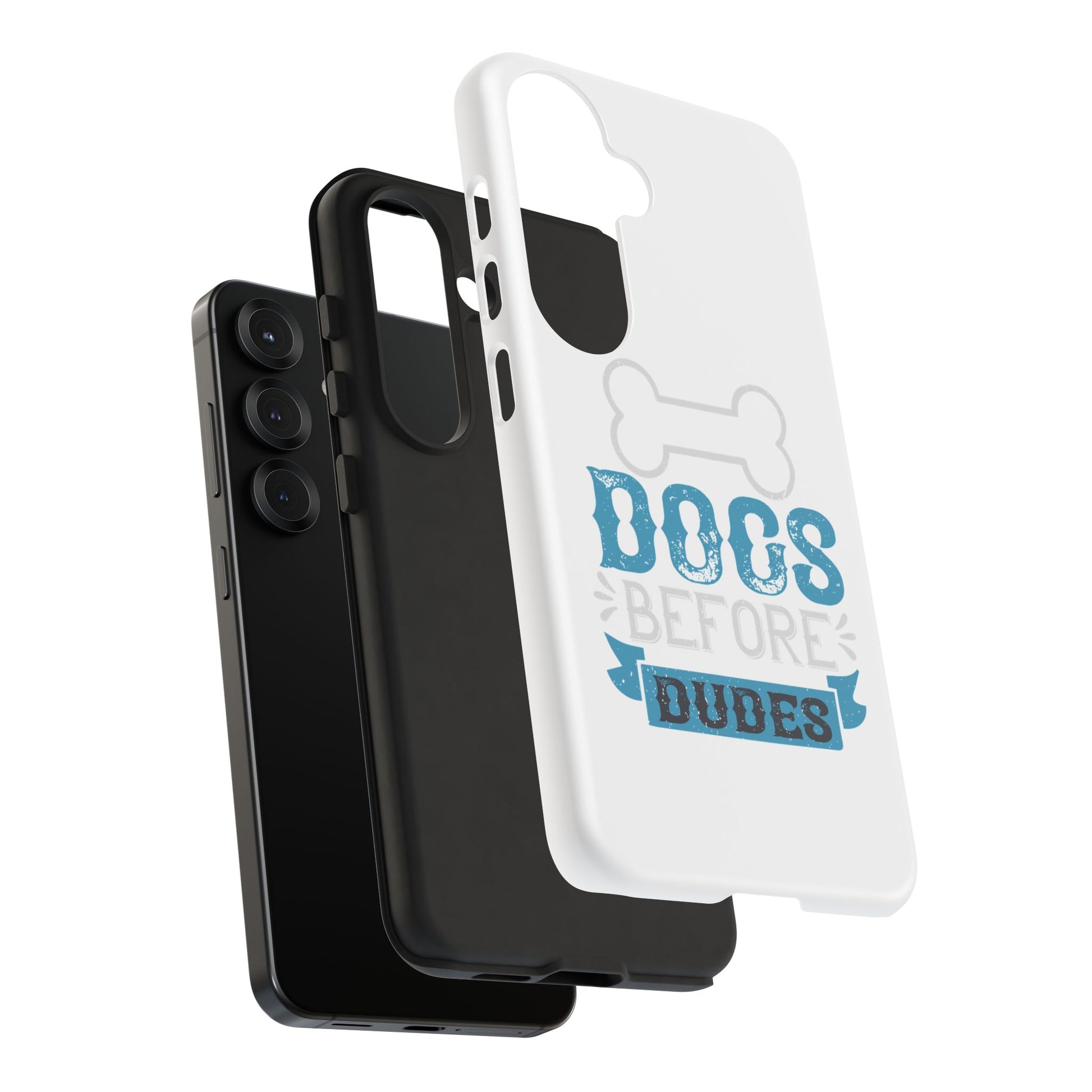 Dog Lover Phone Case, Dogs Before Dudes, Puppy Gift, Pet Parent Accessory, Cute Dog iPhone Cover, Durable Tough Case