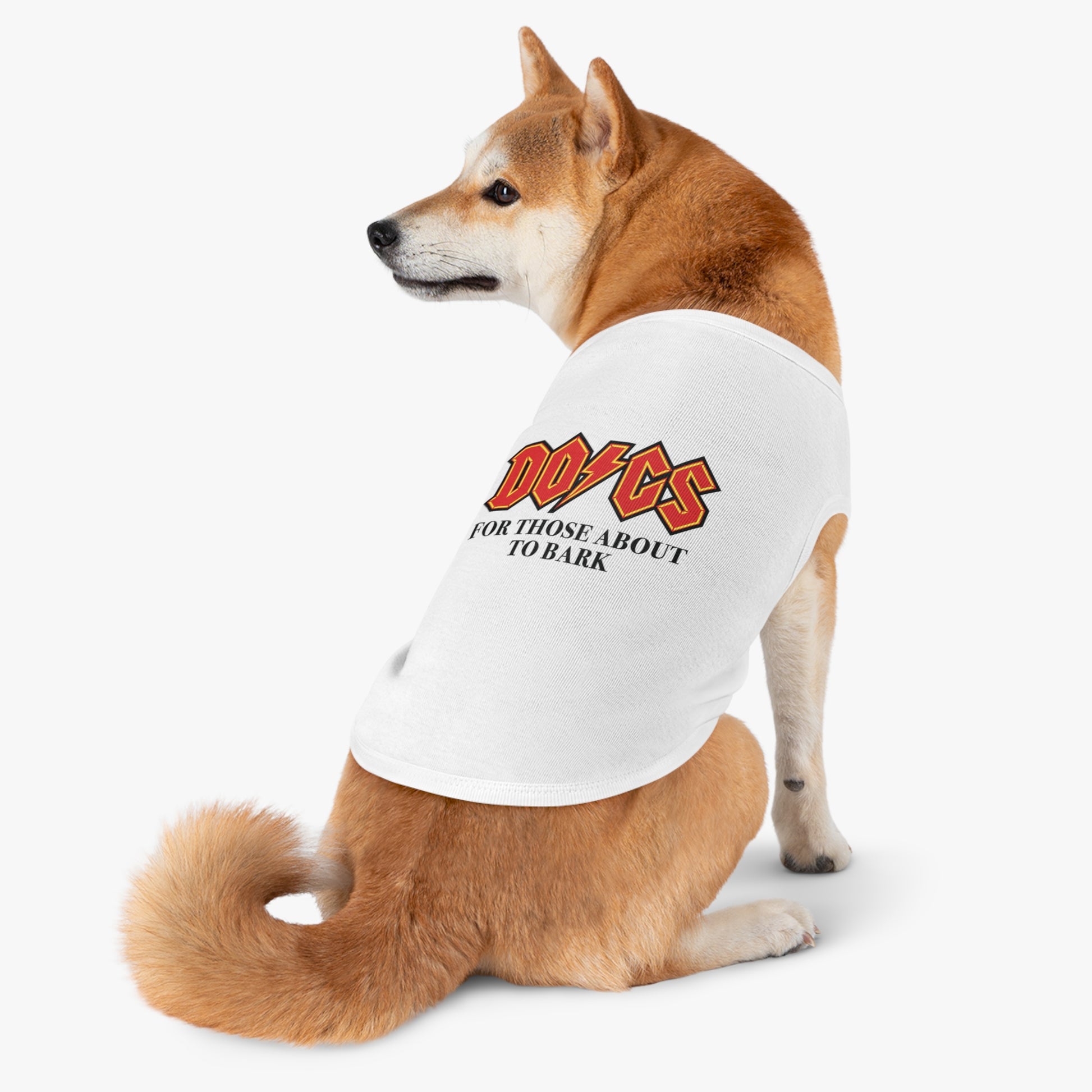 Rocking Pet Tank Top for Dogs - 'For Those About to Bark' - Cute Dog Apparel, Summer Dog Fashion, Pet Gift, Dog Lovers Gift, [...]