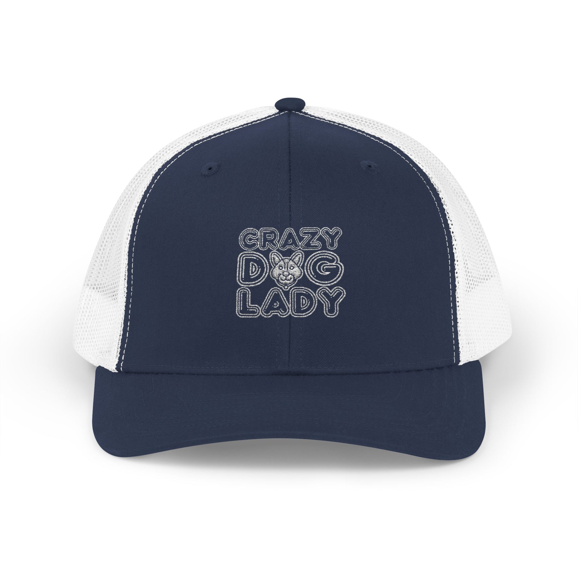 Crazy Dog Lady Snapback Trucker Cap