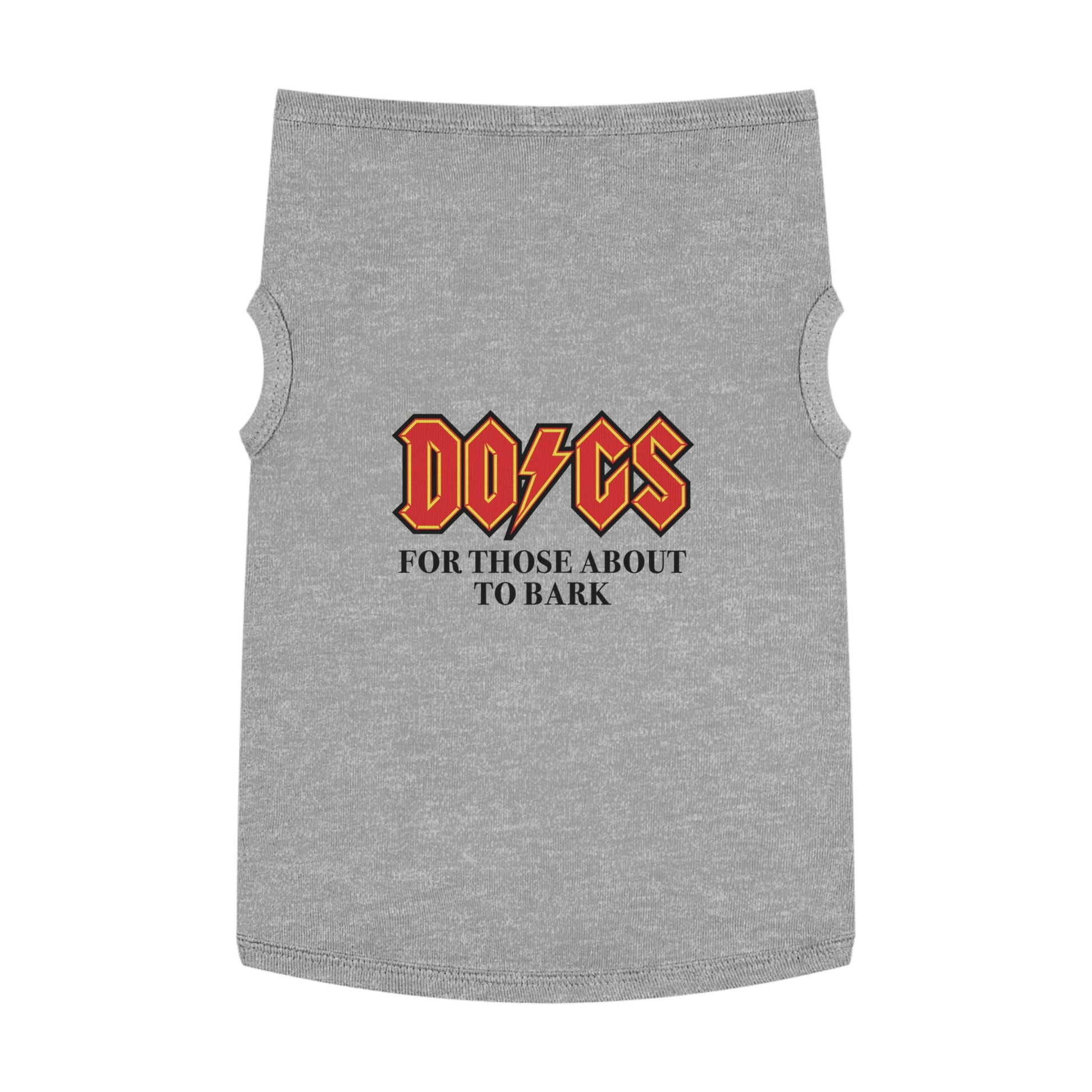 Rocking Pet Tank Top for Dogs - 'For Those About to Bark' - Cute Dog Apparel, Summer Dog Fashion, Pet Gift, Dog Lovers Gift, [...]