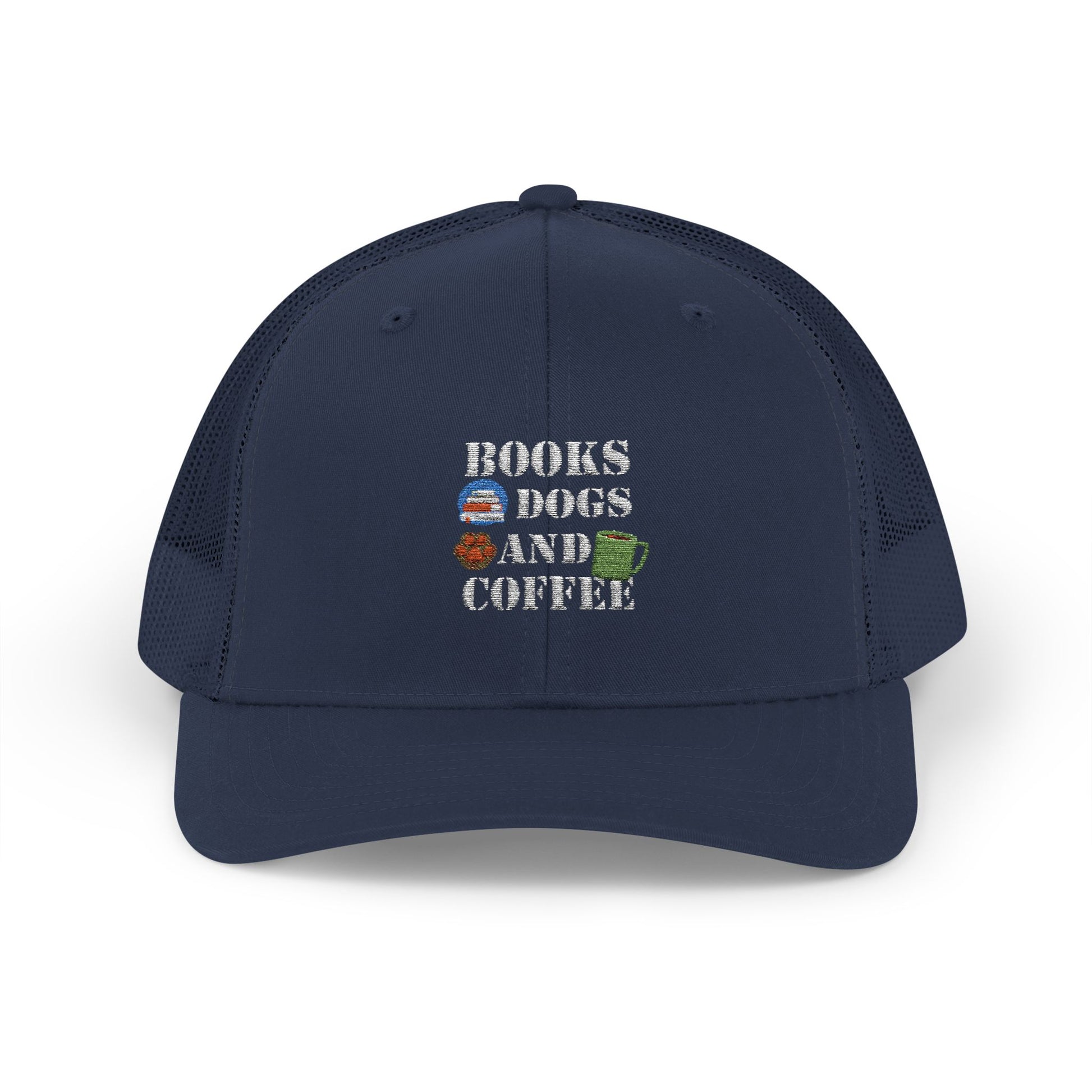Bonus Books and Coffee Snapback Trucker Cap