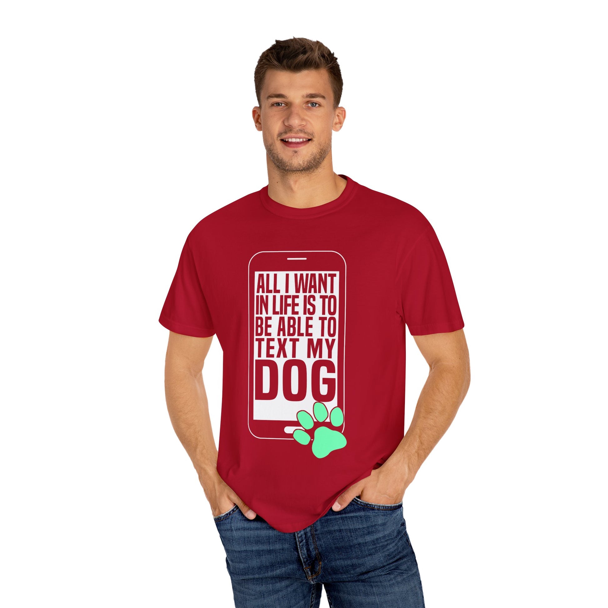 All I Want Is to Text My Dog Unisex T-Shirt, Pet Lovers Gift, Cute Dog Owner Tee, Animal Lover Apparel, Funny Dog Mom Shirt, Gift for [...]