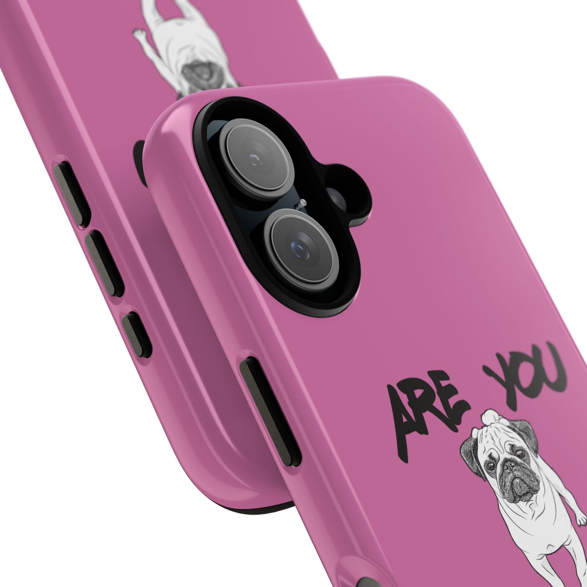 Pug-Inspired Phone Case - Are You Puggin' Kidding Me? | Funny Gift for Dog Lovers, Cute Pet Accessories, Phone Covers, Humor