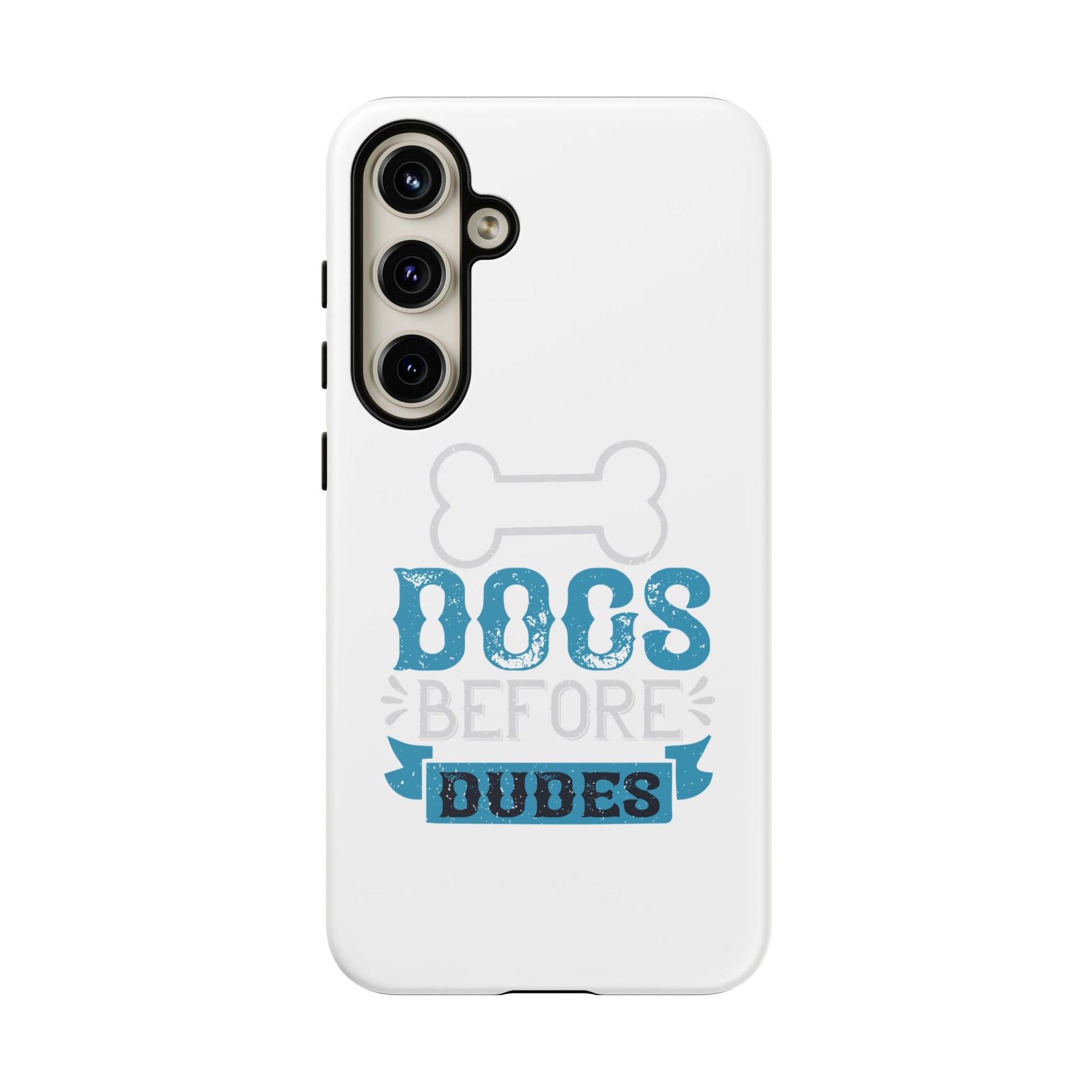 Dog Lover Phone Case, Dogs Before Dudes, Puppy Gift, Pet Parent Accessory, Cute Dog iPhone Cover, Durable Tough Case
