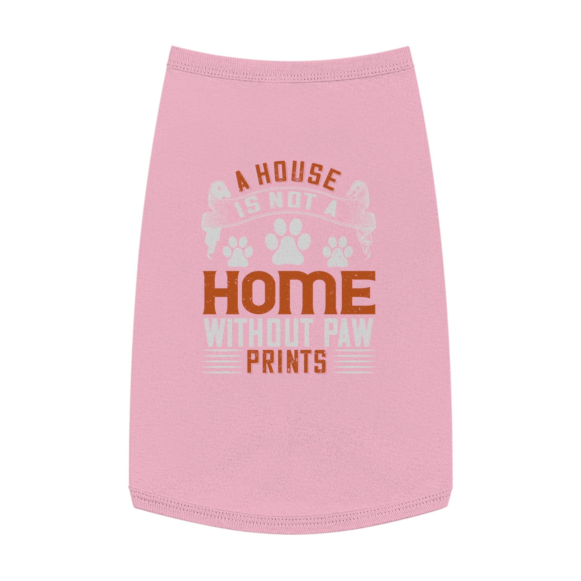 Dog Lover's Pet Tank Top, Cute Paw Prints Pet Apparel, Dog Fashion, Cat Mom Gift, Pet Birthday Outfit, Animal Lover Clothing
