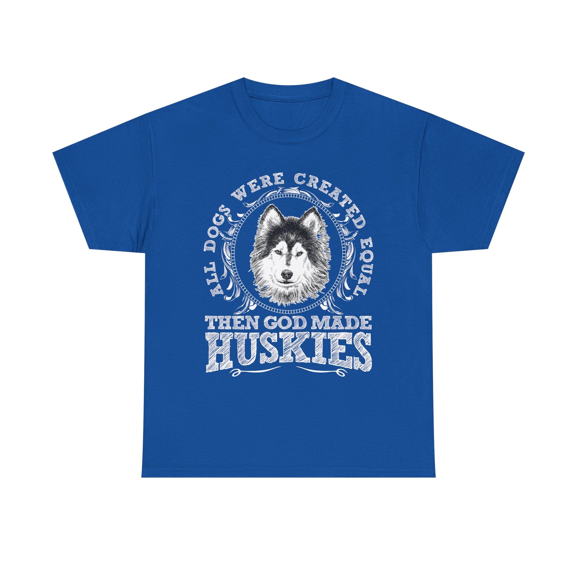 Siberian Husky Graphic Tee, Unisex Cotton T-Shirt, Dog Lover Gift, Animal Shirt, Casual Wear, Pet Owner Apparel