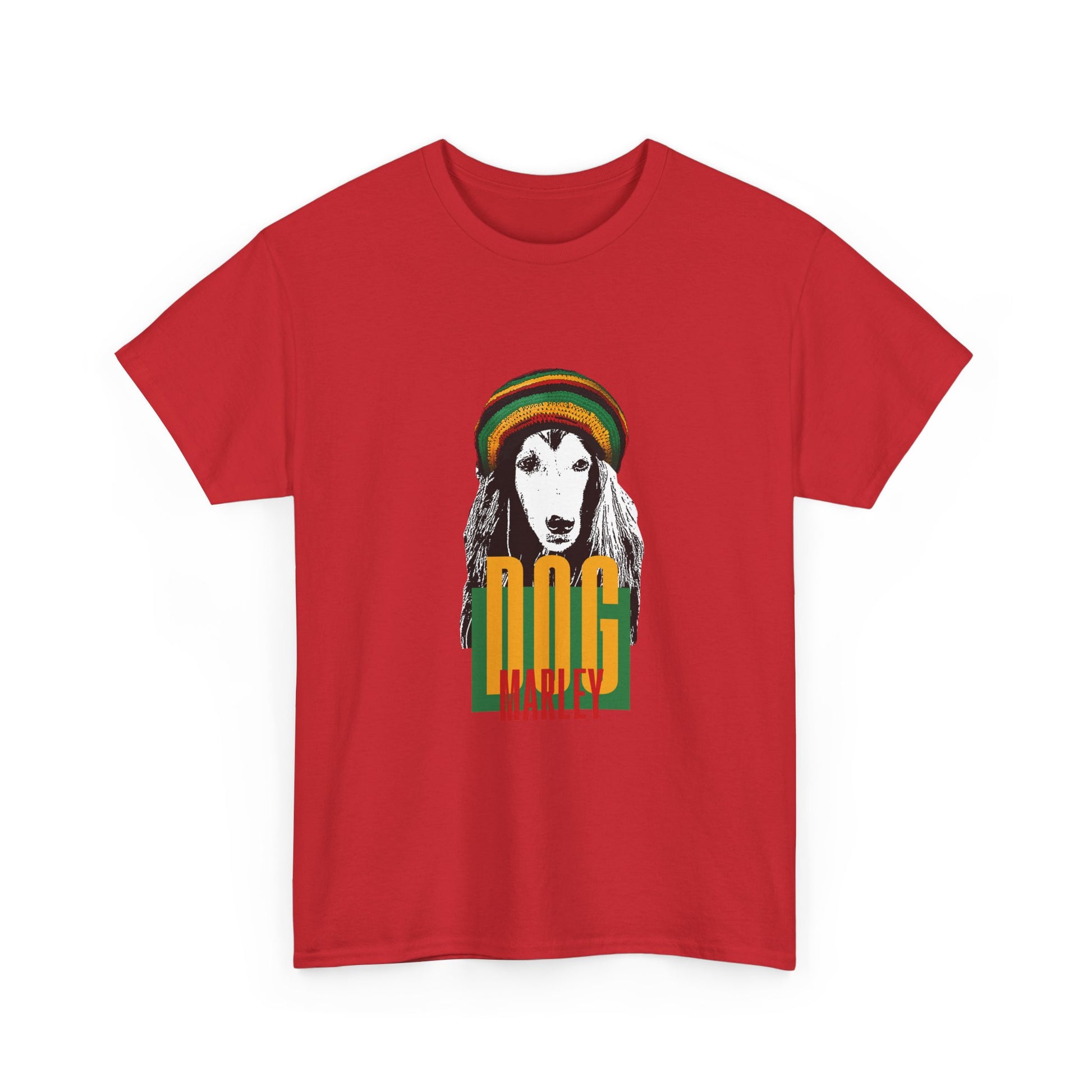 Rasta Dog T-Shirt, Casual Pet Lover Tee, Unisex Dog Lover Gift, Trendy Animal T-Shirt, Summer Fashion