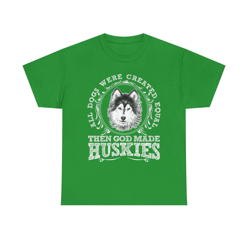 Siberian Husky Graphic Tee, Unisex Cotton T-Shirt, Dog Lover Gift, Animal Shirt, Casual Wear, Pet Owner Apparel