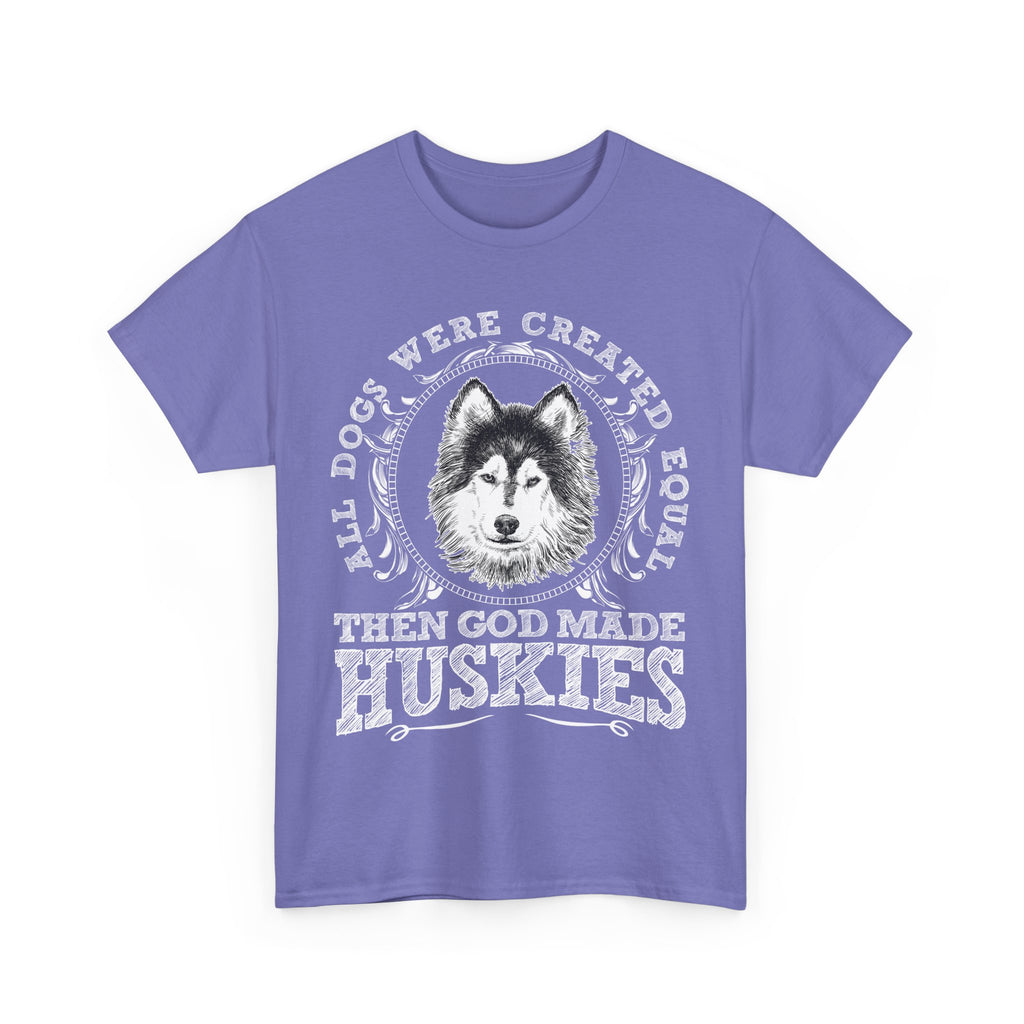 Siberian Husky Graphic Tee, Unisex Cotton T-Shirt, Dog Lover Gift, Animal Shirt, Casual Wear, Pet Owner Apparel