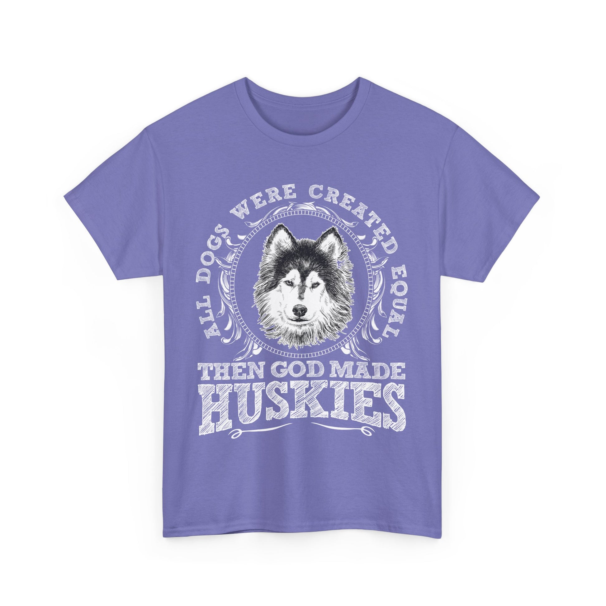 Siberian Husky Graphic Tee, Unisex Cotton T-Shirt, Dog Lover Gift, Animal Shirt, Casual Wear, Pet Owner Apparel
