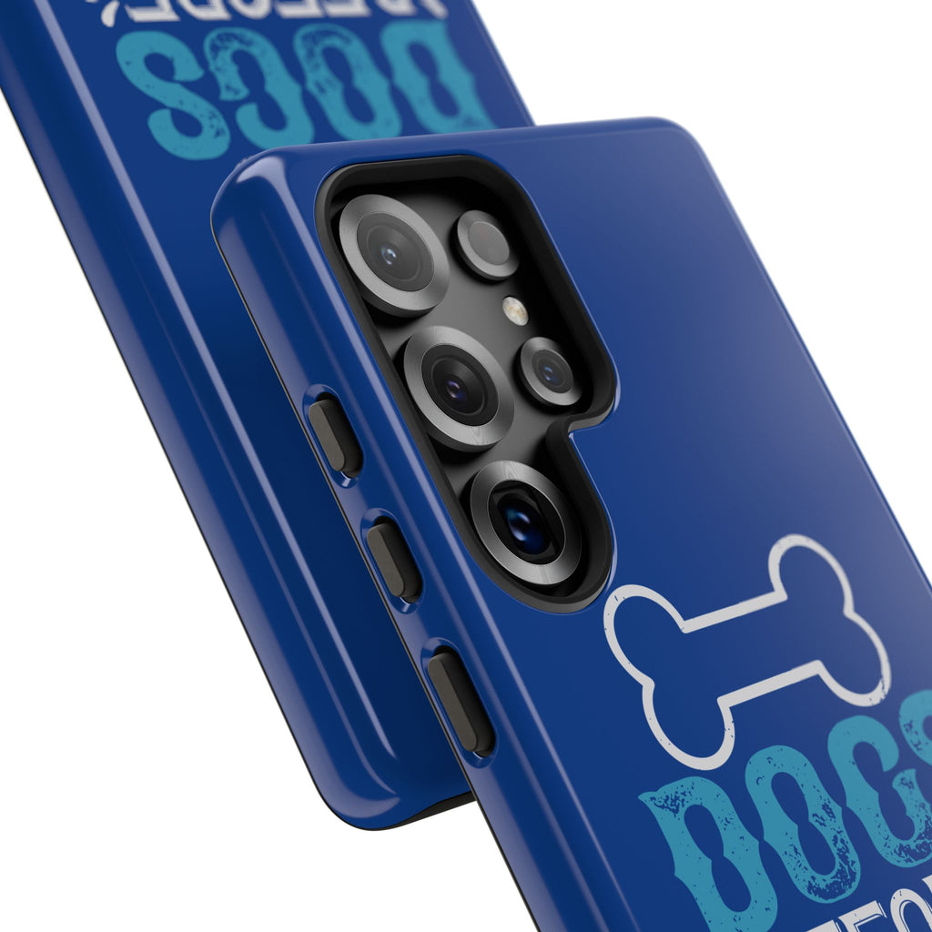 Dog Lover Phone Case, Dogs Before Dudes, Puppy Gift, Pet Parent Accessory, Cute Dog iPhone Cover, Durable Tough Case