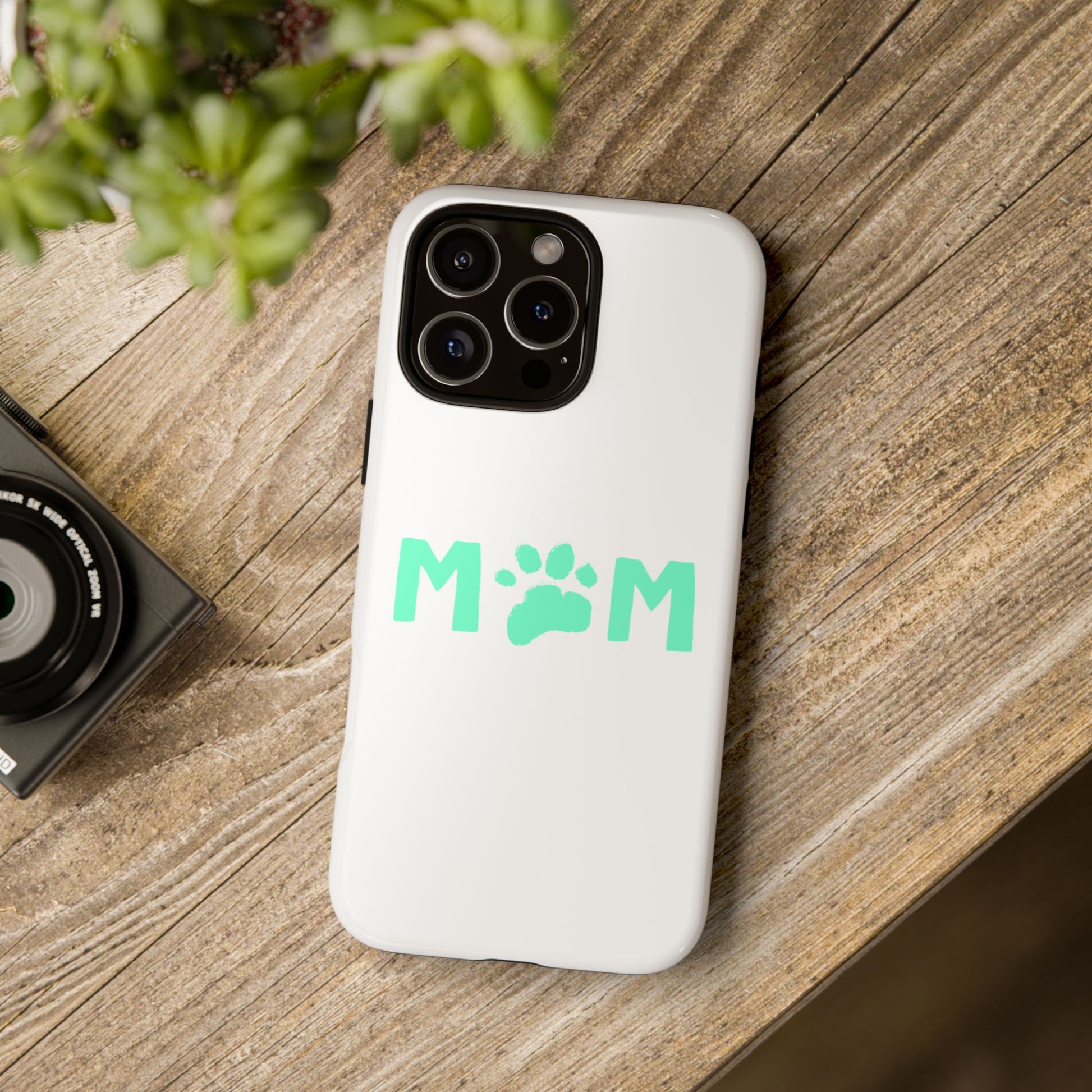 Personalized Tough Phone Cases for Moms, Pet Lover Gifts, Cute Phone Accessories, Customizable Pet Paw Designs, Mother's Day Gift