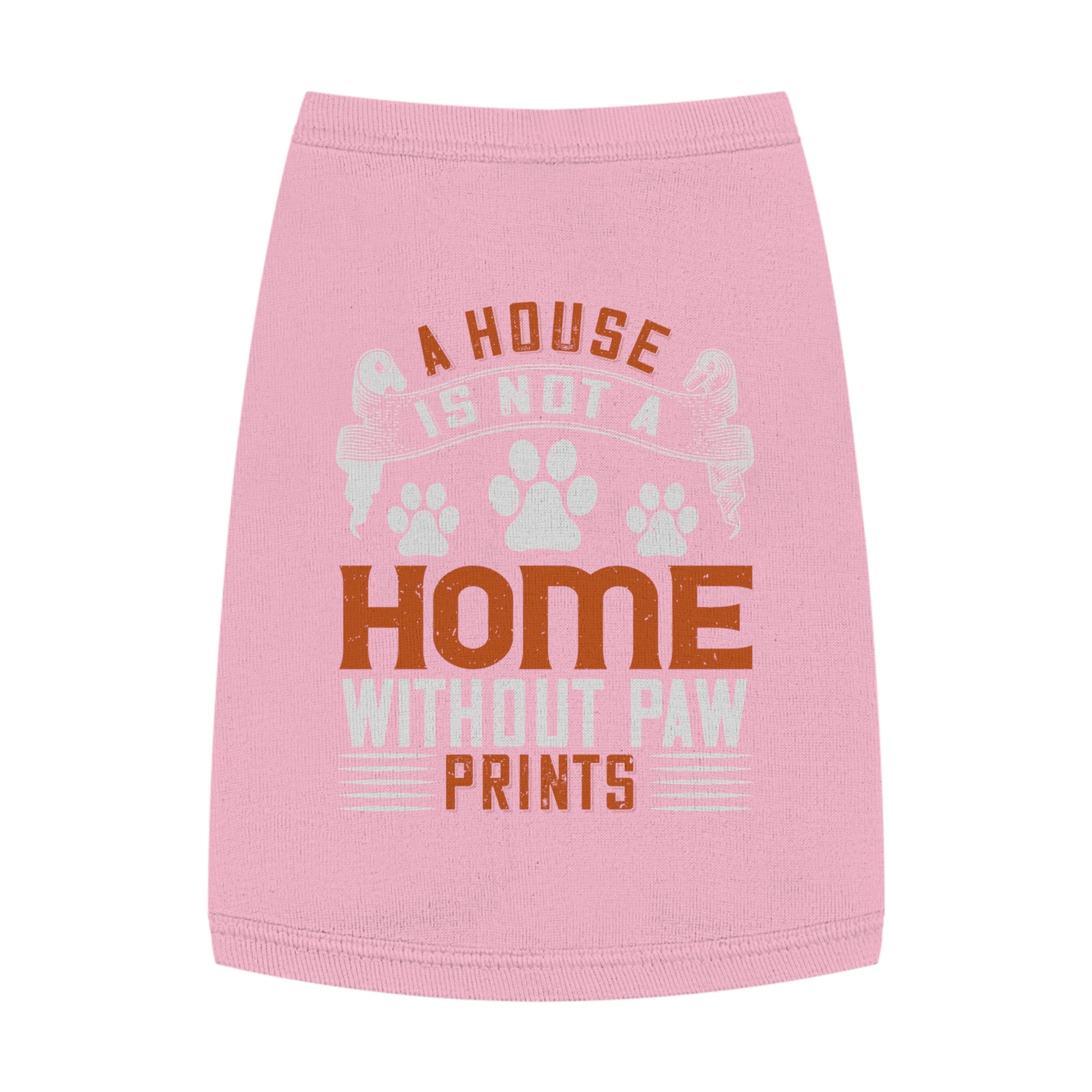 Dog Lover's Pet Tank Top, Cute Paw Prints Pet Apparel, Dog Fashion, Cat Mom Gift, Pet Birthday Outfit, Animal Lover Clothing