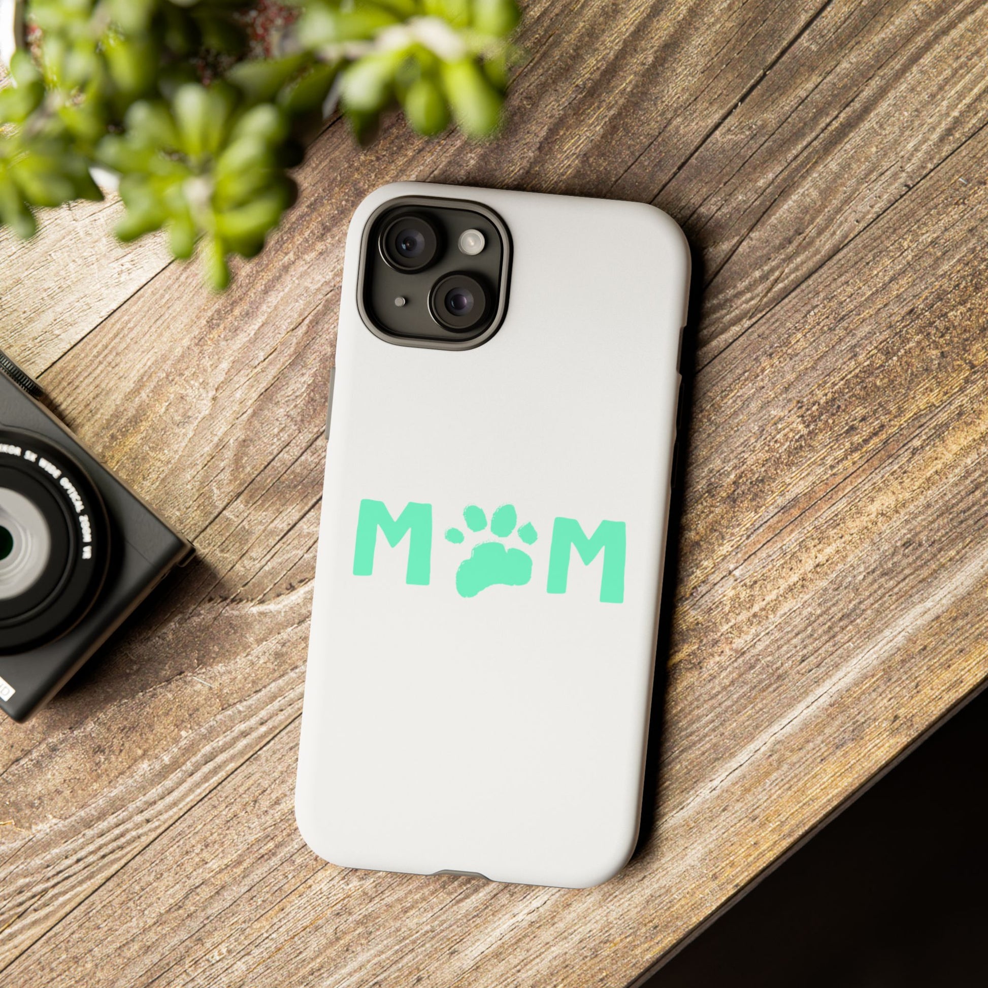 Personalized Tough Phone Cases for Moms, Pet Lover Gifts, Cute Phone Accessories, Customizable Pet Paw Designs, Mother's Day Gift