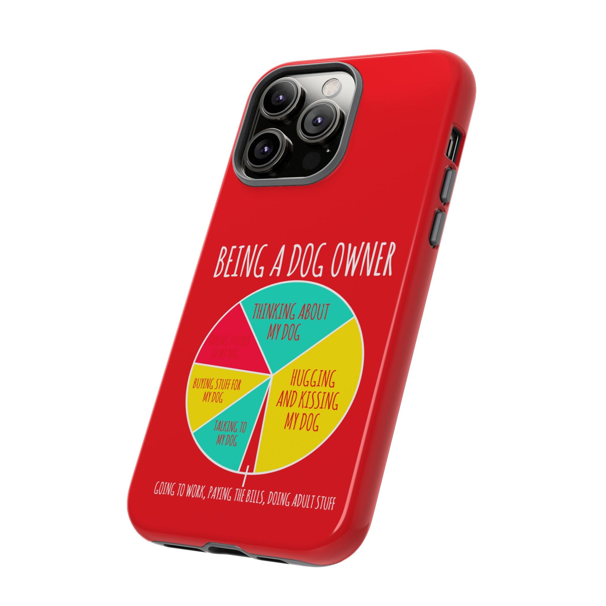 Dog Owner Phone Case - Being a Dog Owner Gift, Cute Dog Lover Accessory, Pet Owner Presents, Fun Dog Owner Humor
