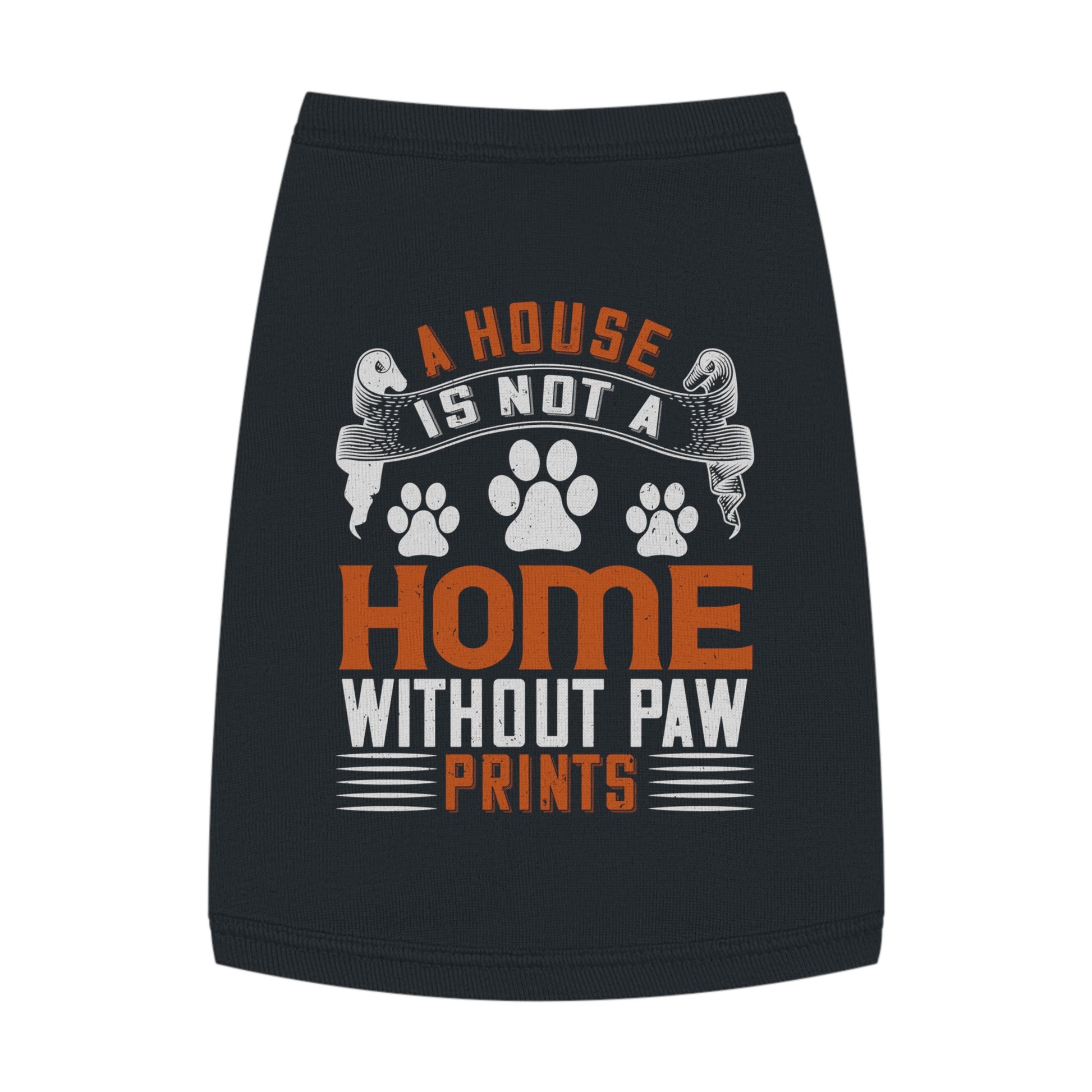 Dog Lover's Pet Tank Top, Cute Paw Prints Pet Apparel, Dog Fashion, Cat Mom Gift, Pet Birthday Outfit, Animal Lover Clothing