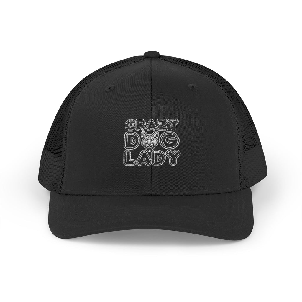 Crazy Dog Lady Snapback Trucker Cap
