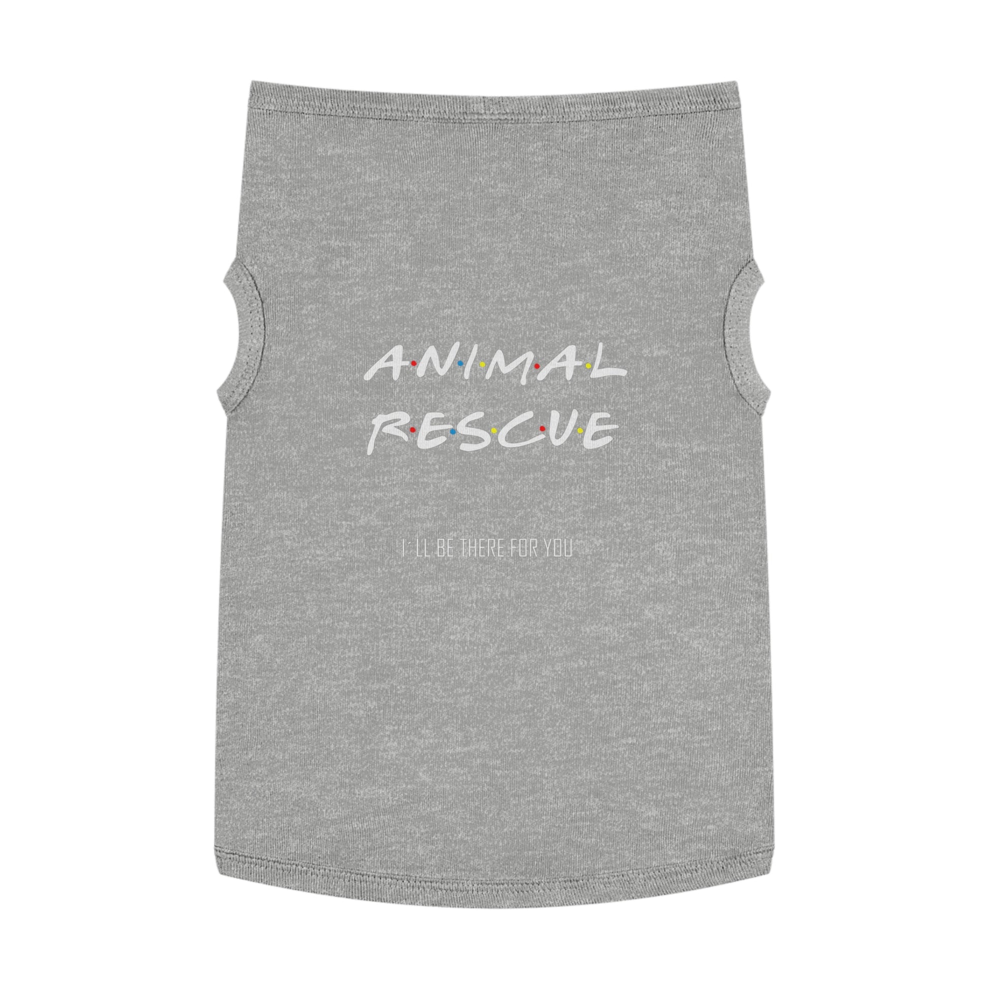 Animal Rescue Pet Tank Top | Support Adoptions, Dog Lover Gift, Summer Wardrobe, Cute Pet Apparel, Charitable Dogs Clothing