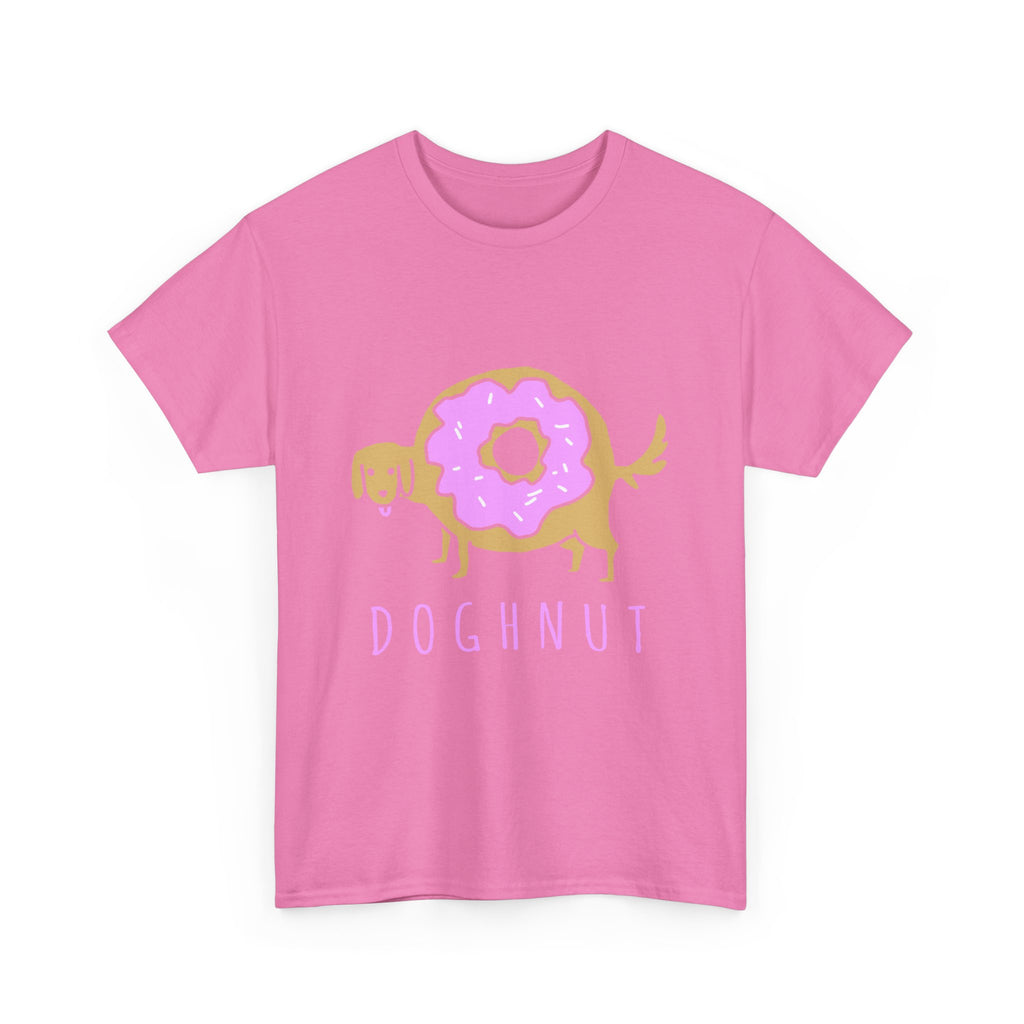 Doghnut Graphic Tee, Funny Pet Lover Shirt, Cute Dog Tee, Gift for Dog Owners, Casual Wear, Perfect for Birthdays