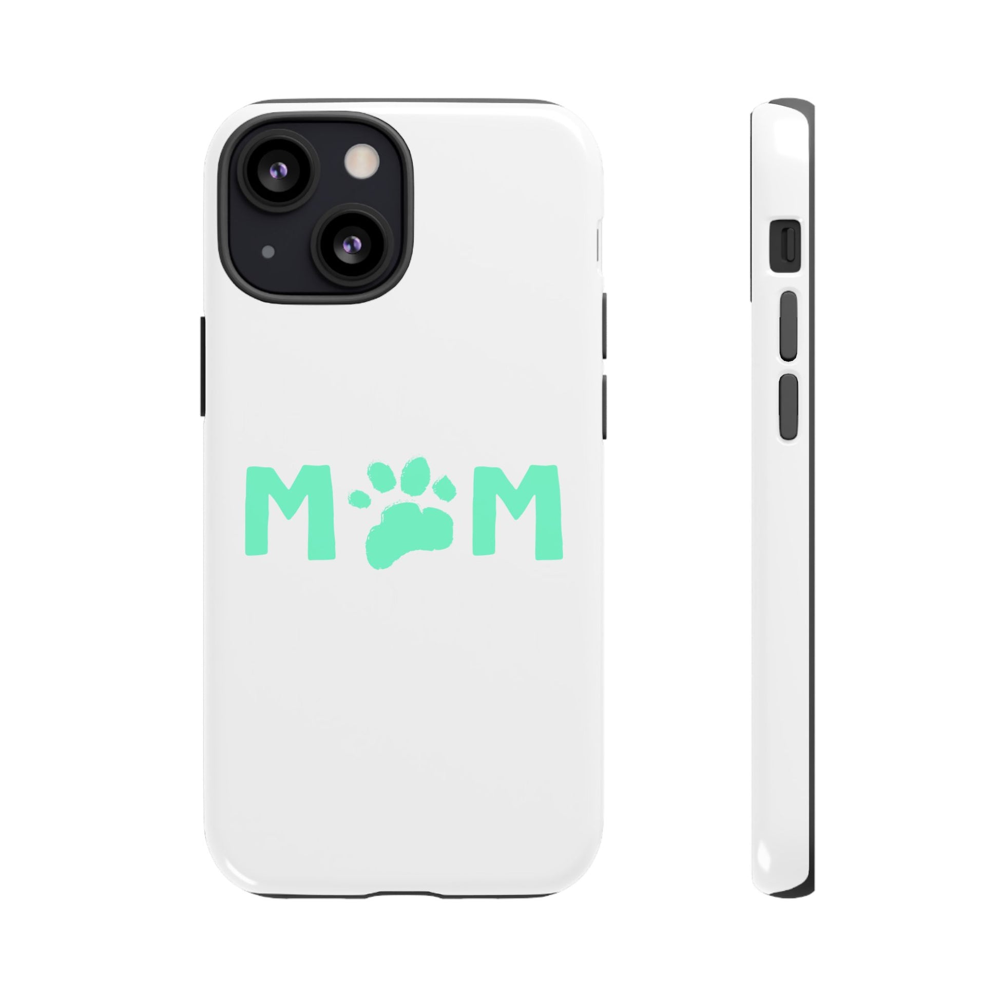 Personalized Tough Phone Cases for Moms, Pet Lover Gifts, Cute Phone Accessories, Customizable Pet Paw Designs, Mother's Day Gift