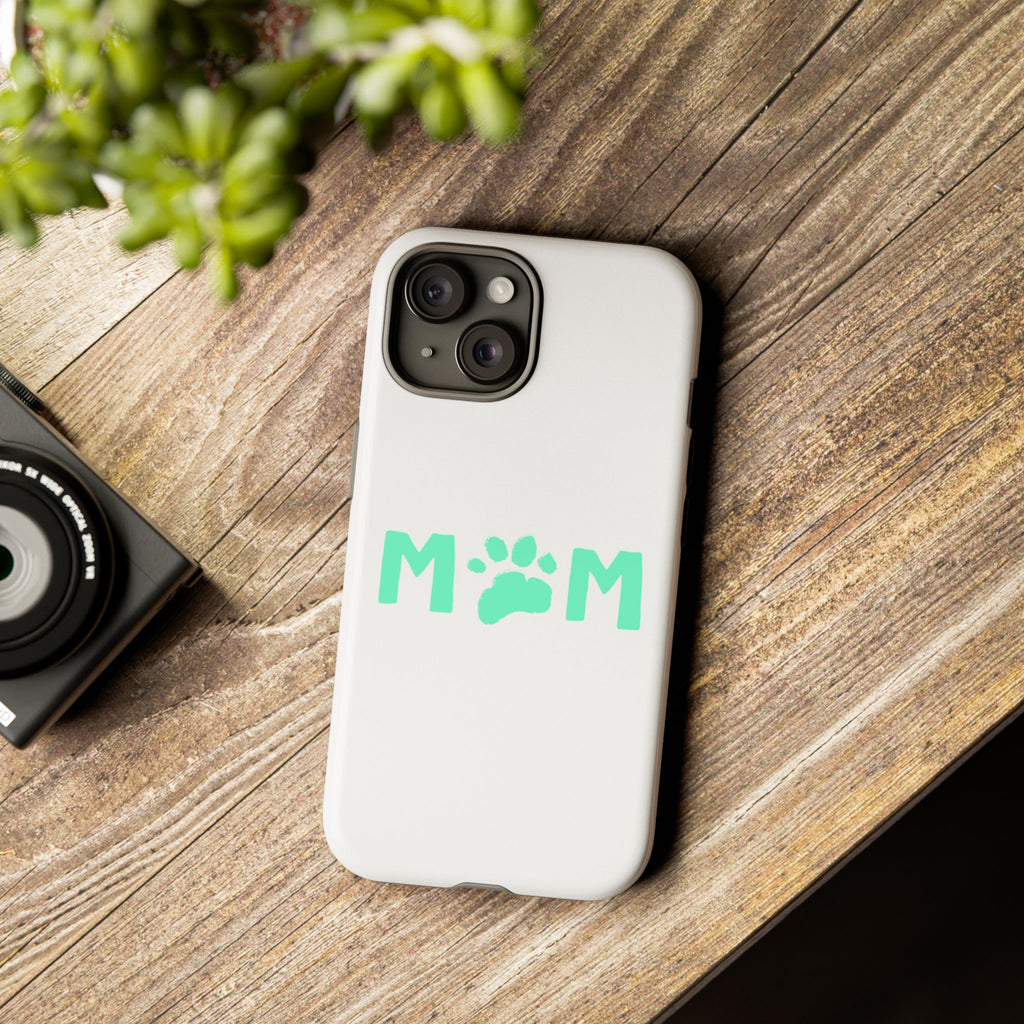 Personalized Tough Phone Cases for Moms, Pet Lover Gifts, Cute Phone Accessories, Customizable Pet Paw Designs, Mother's Day Gift