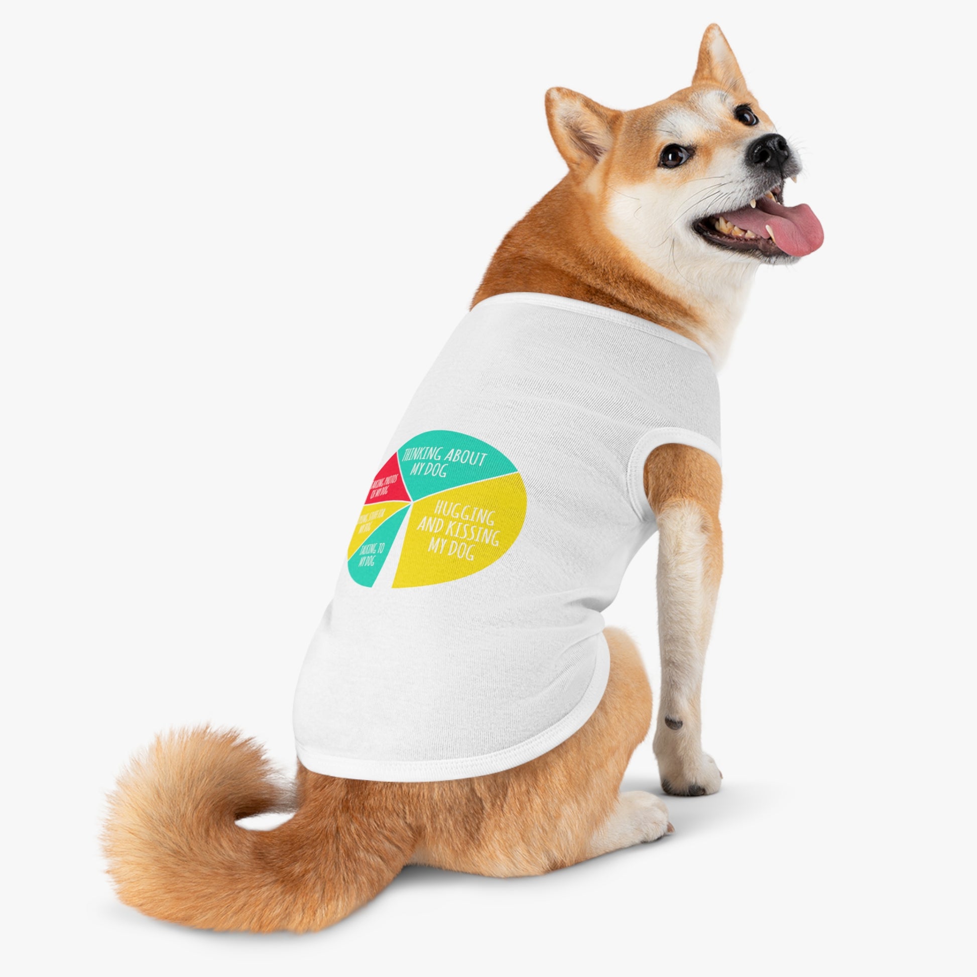 Humorous Dog Owner Pet Tank Top, Funny Pet Apparel for Dog Lovers, Cute Dog Gifts, Pet Clothing for All Occasions