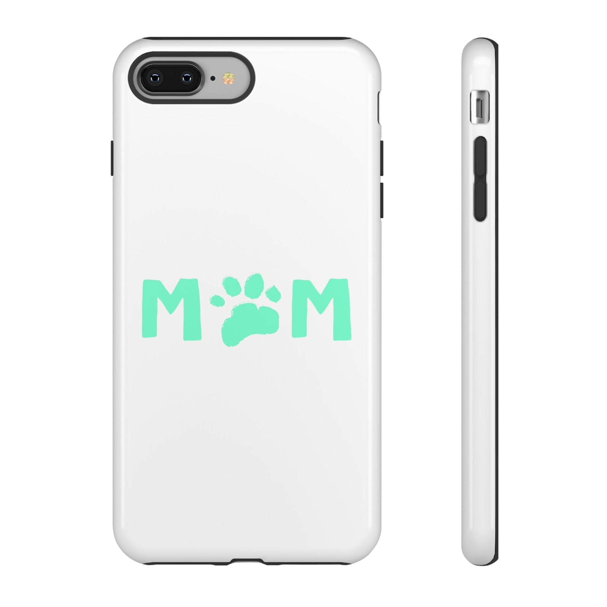 Personalized Tough Phone Cases for Moms, Pet Lover Gifts, Cute Phone Accessories, Customizable Pet Paw Designs, Mother's Day Gift