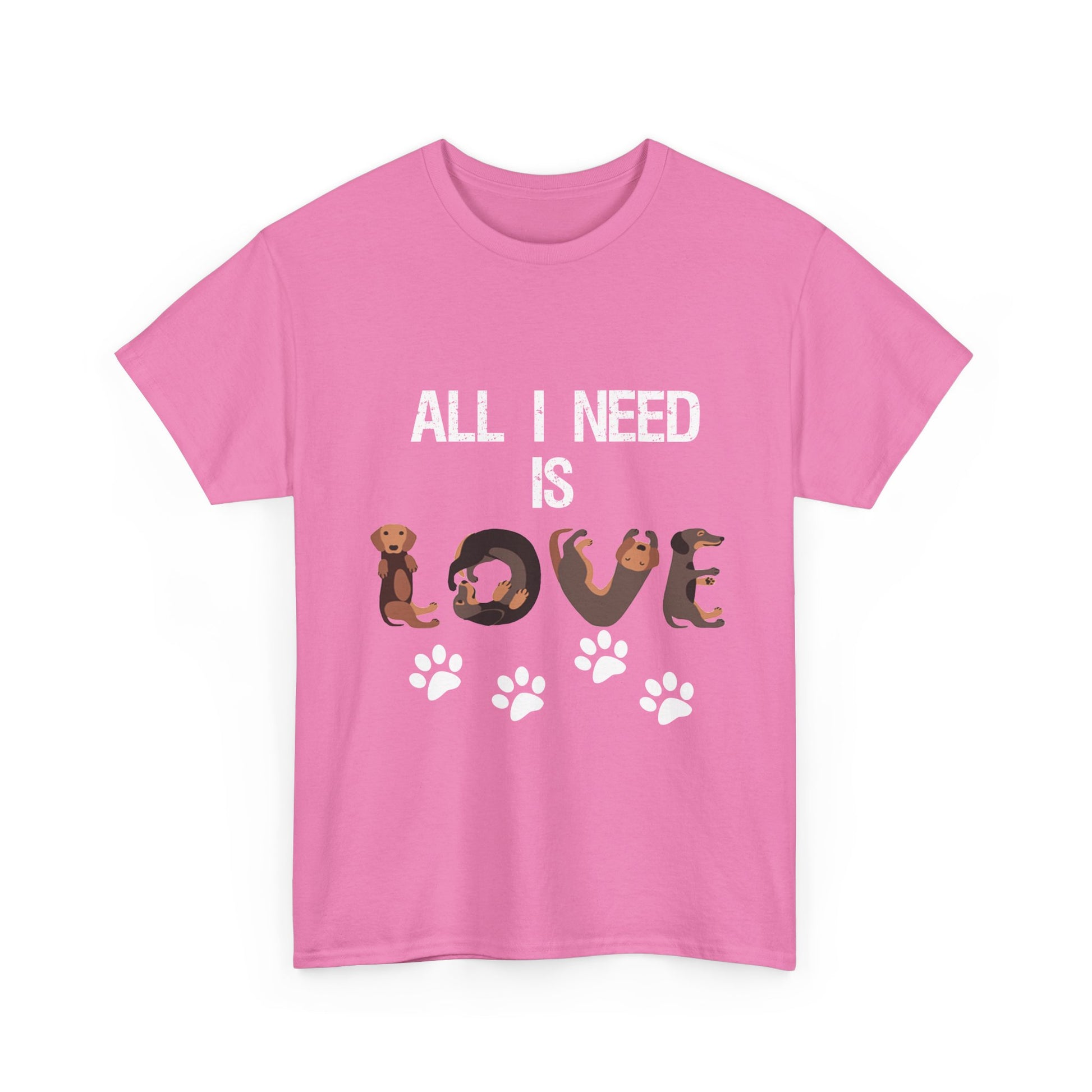 Cute Pet Lover T-Shirt, Love Graphic Tee, Dog Mom Gift, Animal Lover Shirt, Perfect for Casual Wear, Gifts for Pet Owners