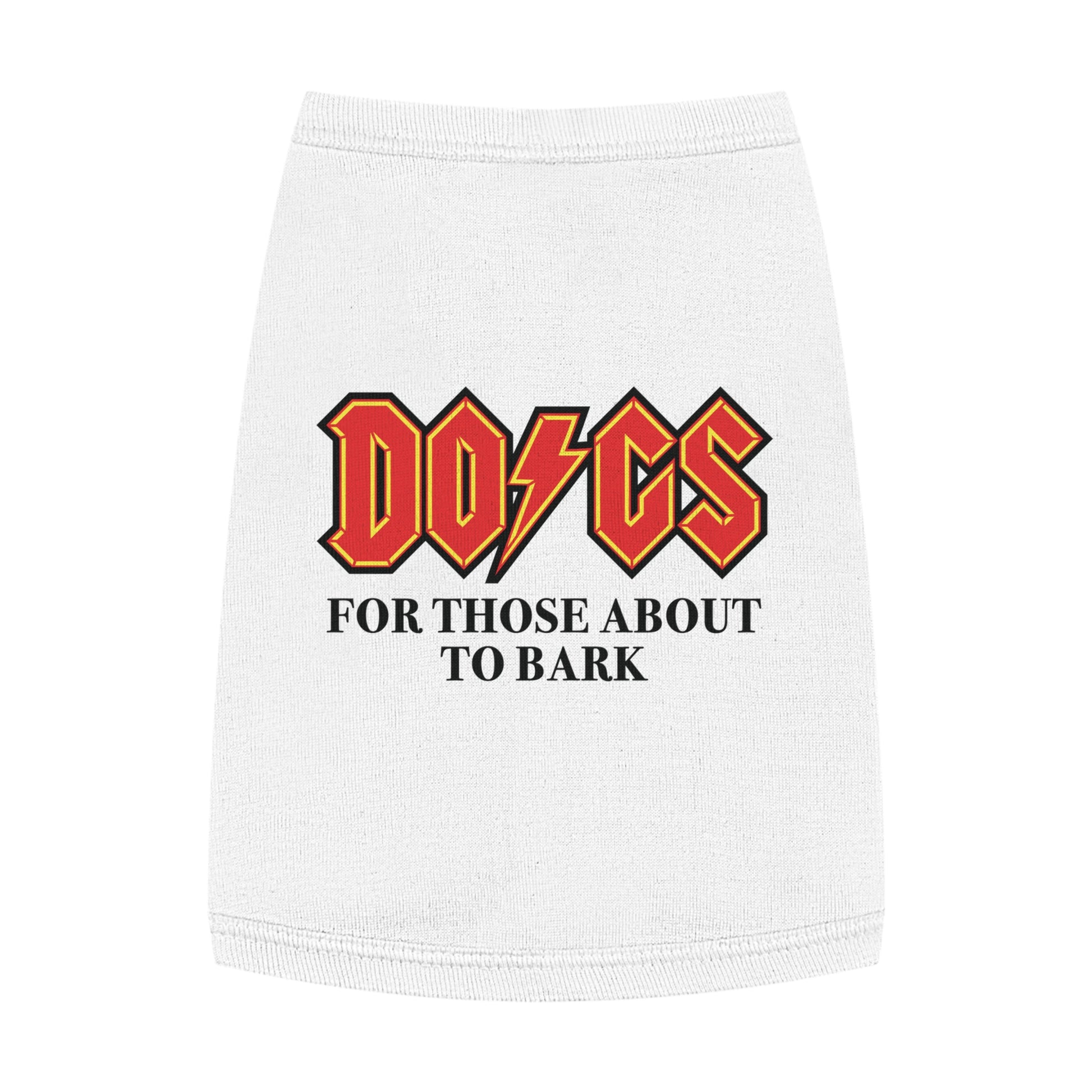 Rocking Pet Tank Top for Dogs - 'For Those About to Bark' - Cute Dog Apparel, Summer Dog Fashion, Pet Gift, Dog Lovers Gift, [...]