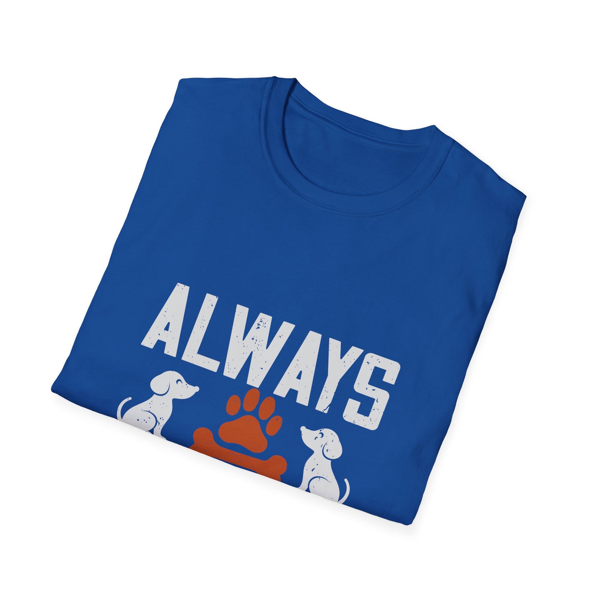 Always Think Pawsitive T-Shirt, Pet Lover Gift, Dog Owner Tee, Positive Vibes Shirt, Animal Rescue Fundraiser