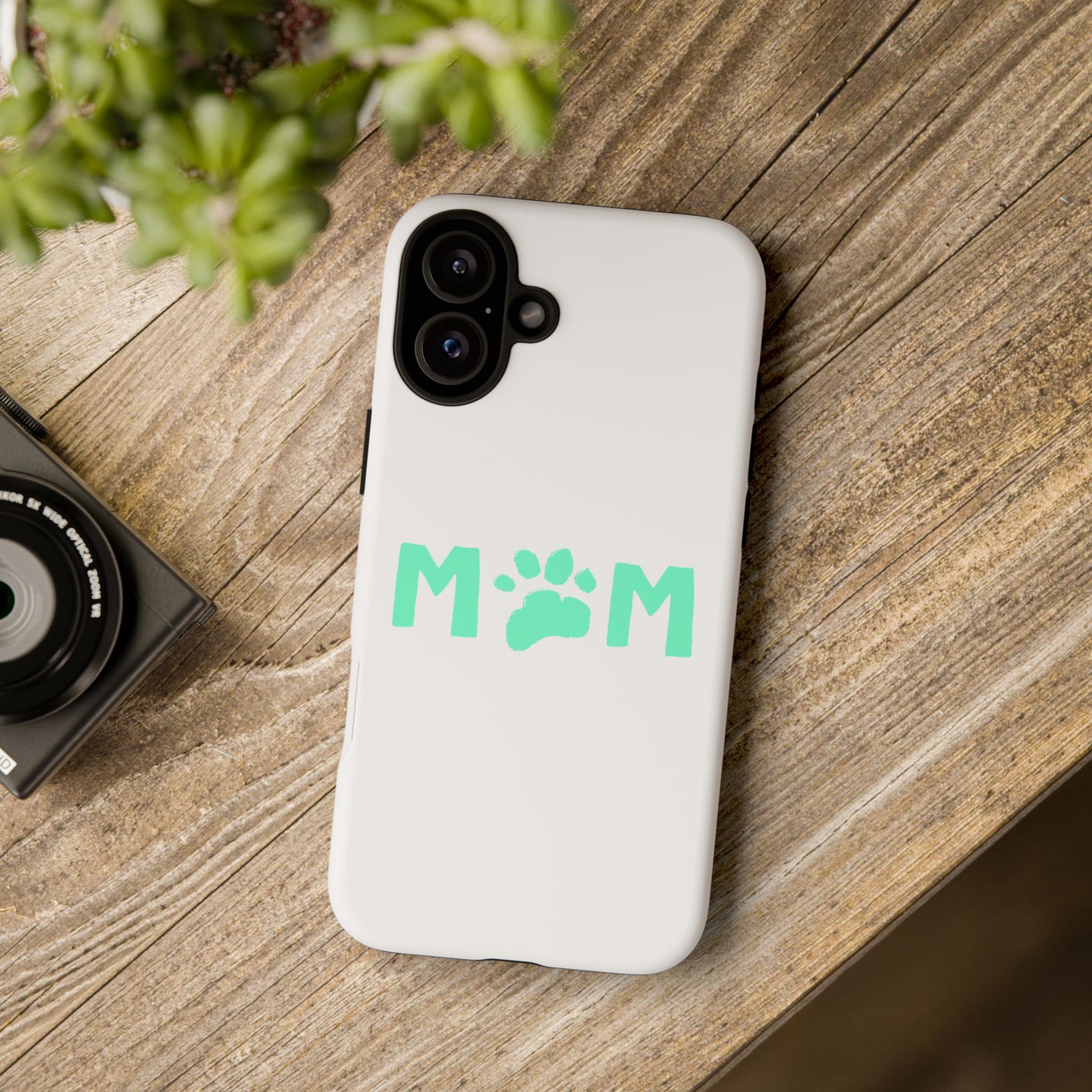Personalized Tough Phone Cases for Moms, Pet Lover Gifts, Cute Phone Accessories, Customizable Pet Paw Designs, Mother's Day Gift