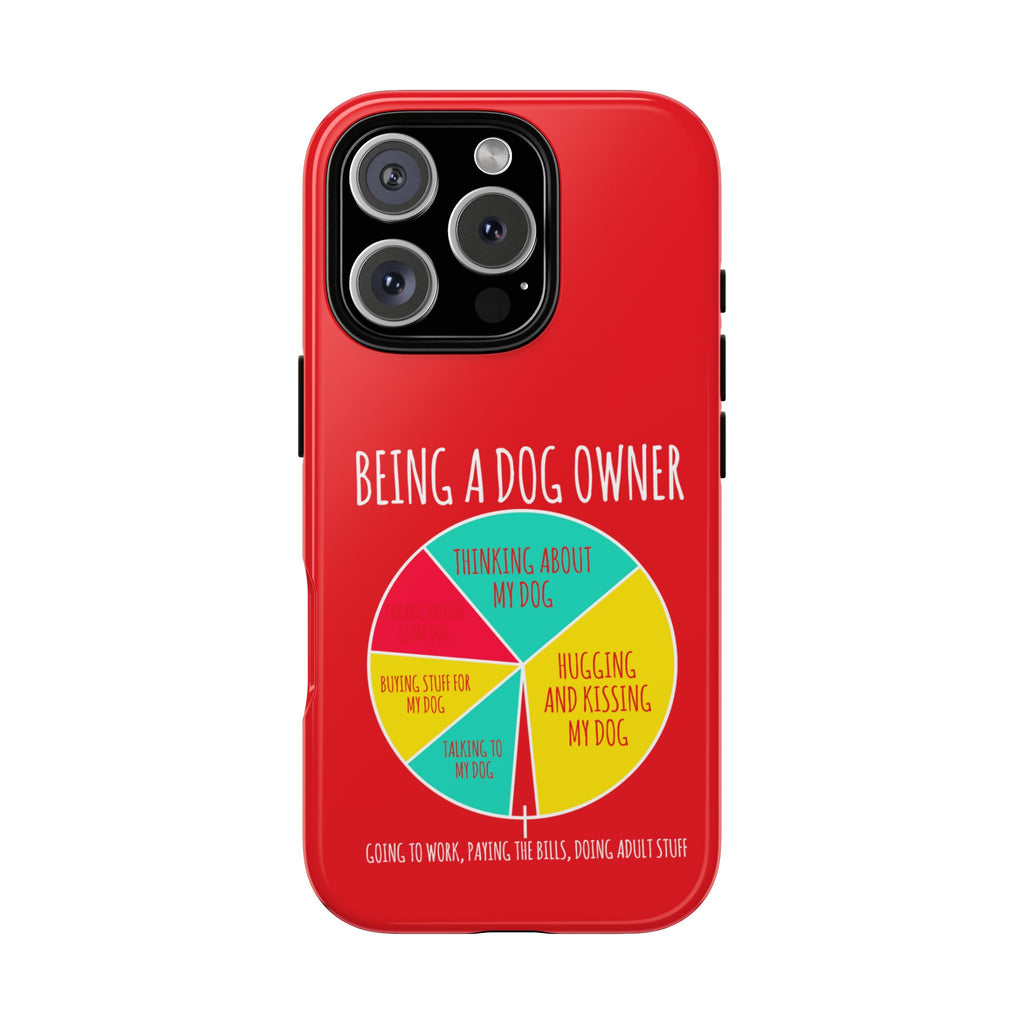 Dog Owner Phone Case - Being a Dog Owner Gift, Cute Dog Lover Accessory, Pet Owner Presents, Fun Dog Owner Humor