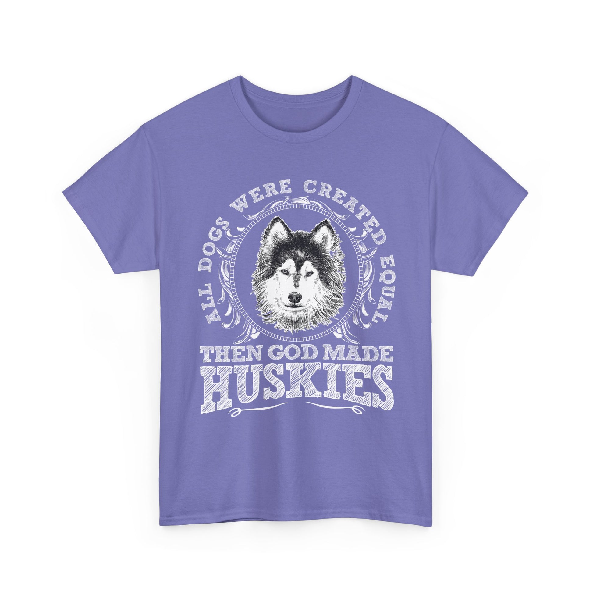 Siberian Husky Graphic Tee, Unisex Cotton T-Shirt, Dog Lover Gift, Animal Shirt, Casual Wear, Pet Owner Apparel