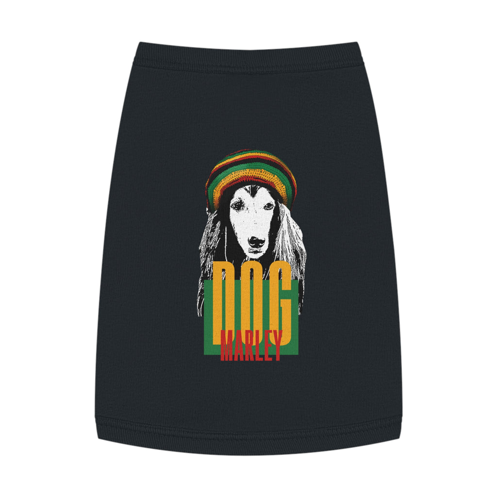 Rasta Dog Tank Top - Stylish Pet Apparel for Dog Lovers, Summer Wear, Uniquely Fun Gift, Festival Ready, Marley Inspired