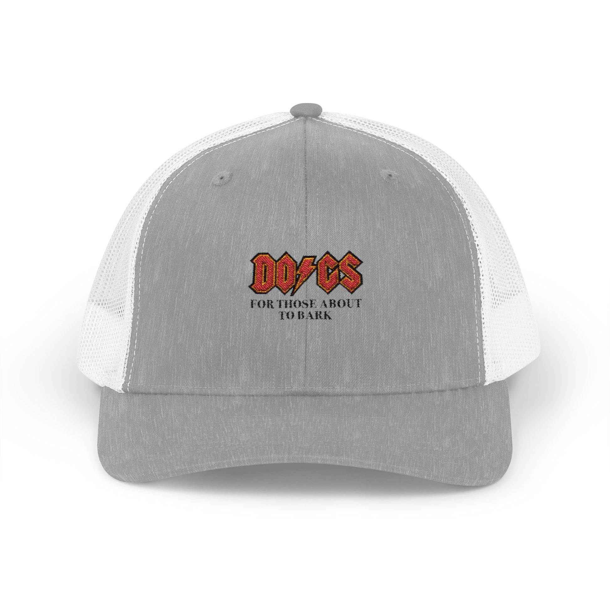 Trendy Snapback Trucker Cap with Bold Graphic Design