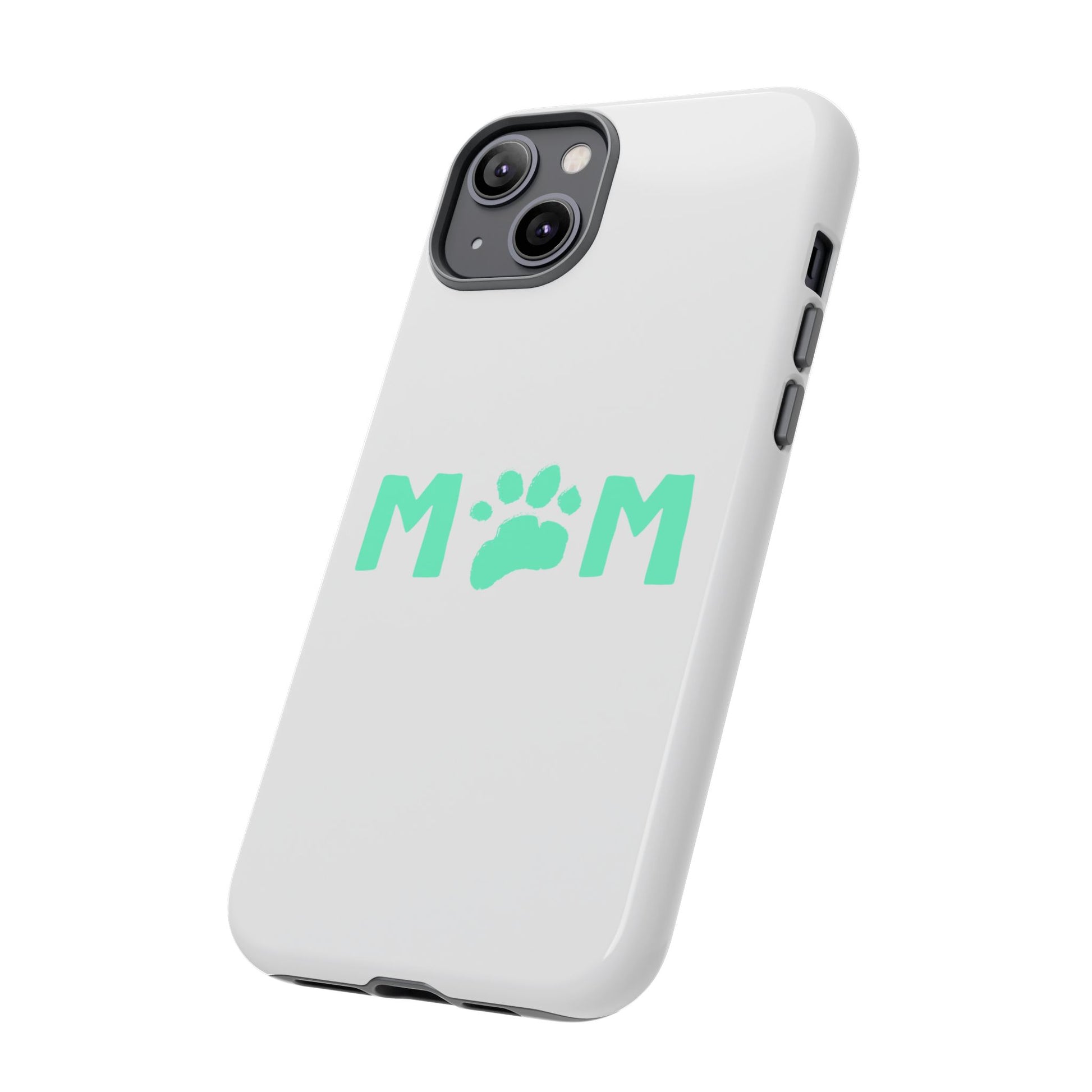 Personalized Tough Phone Cases for Moms, Pet Lover Gifts, Cute Phone Accessories, Customizable Pet Paw Designs, Mother's Day Gift